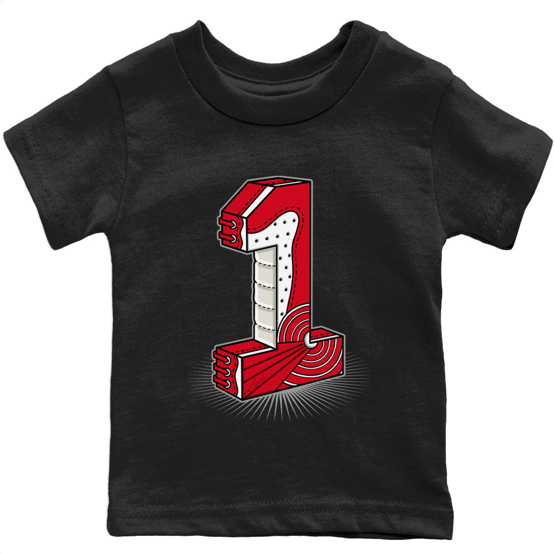 One Statue Kids Tops - Air Jordan 1 Newstalgia