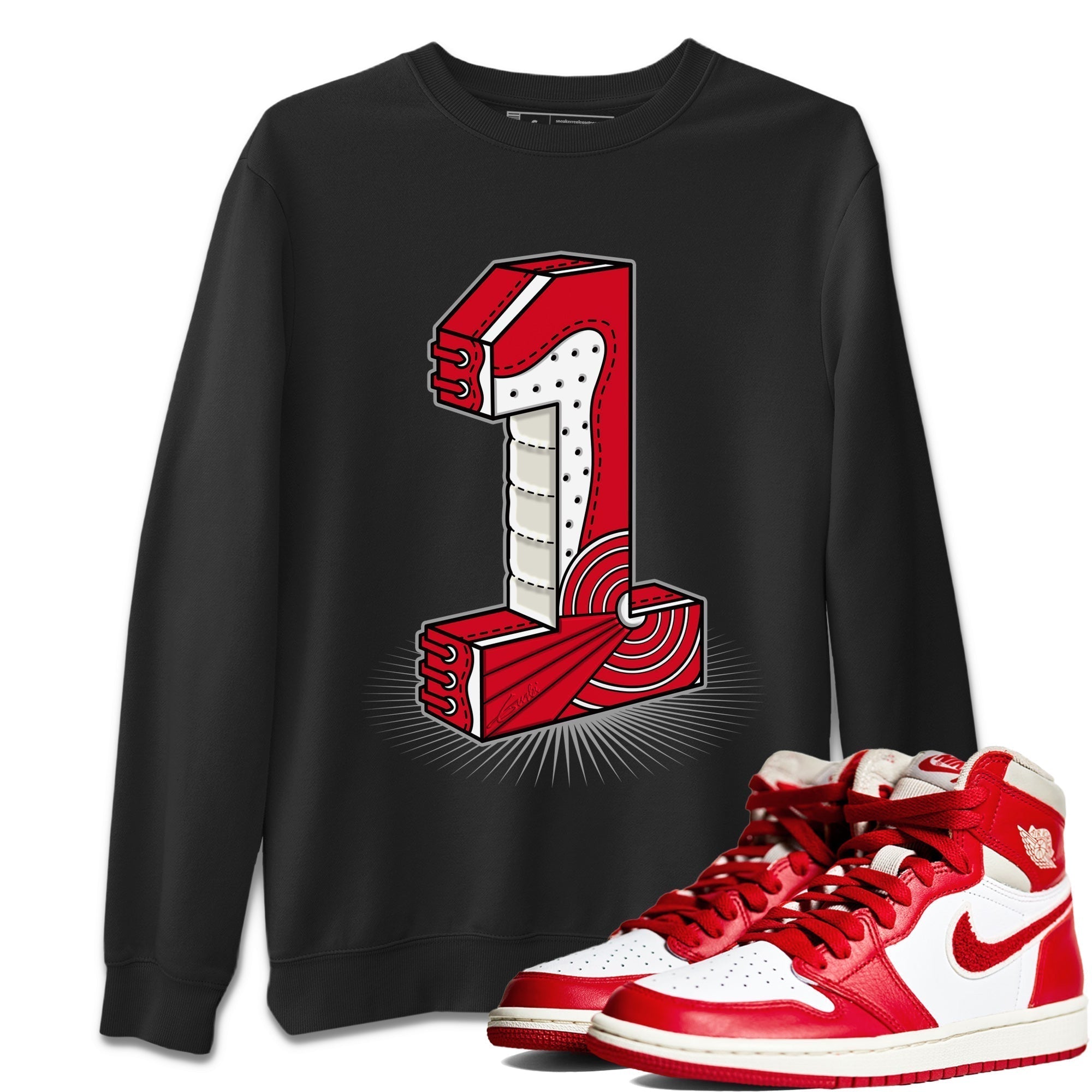 One Statue Unisex Tops - Air Jordan 1 Newstalgia