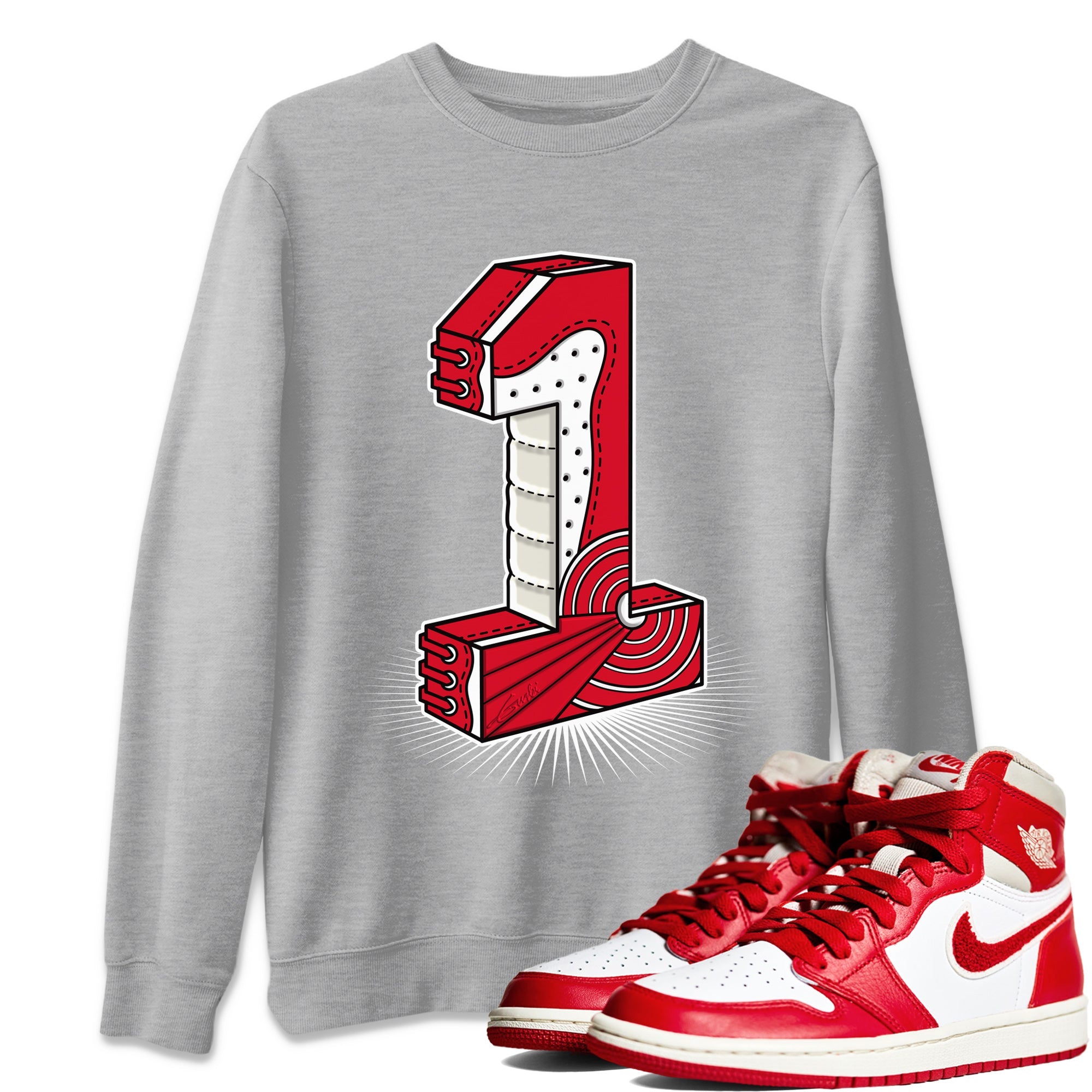 One Statue Unisex Tops - Air Jordan 1 Newstalgia