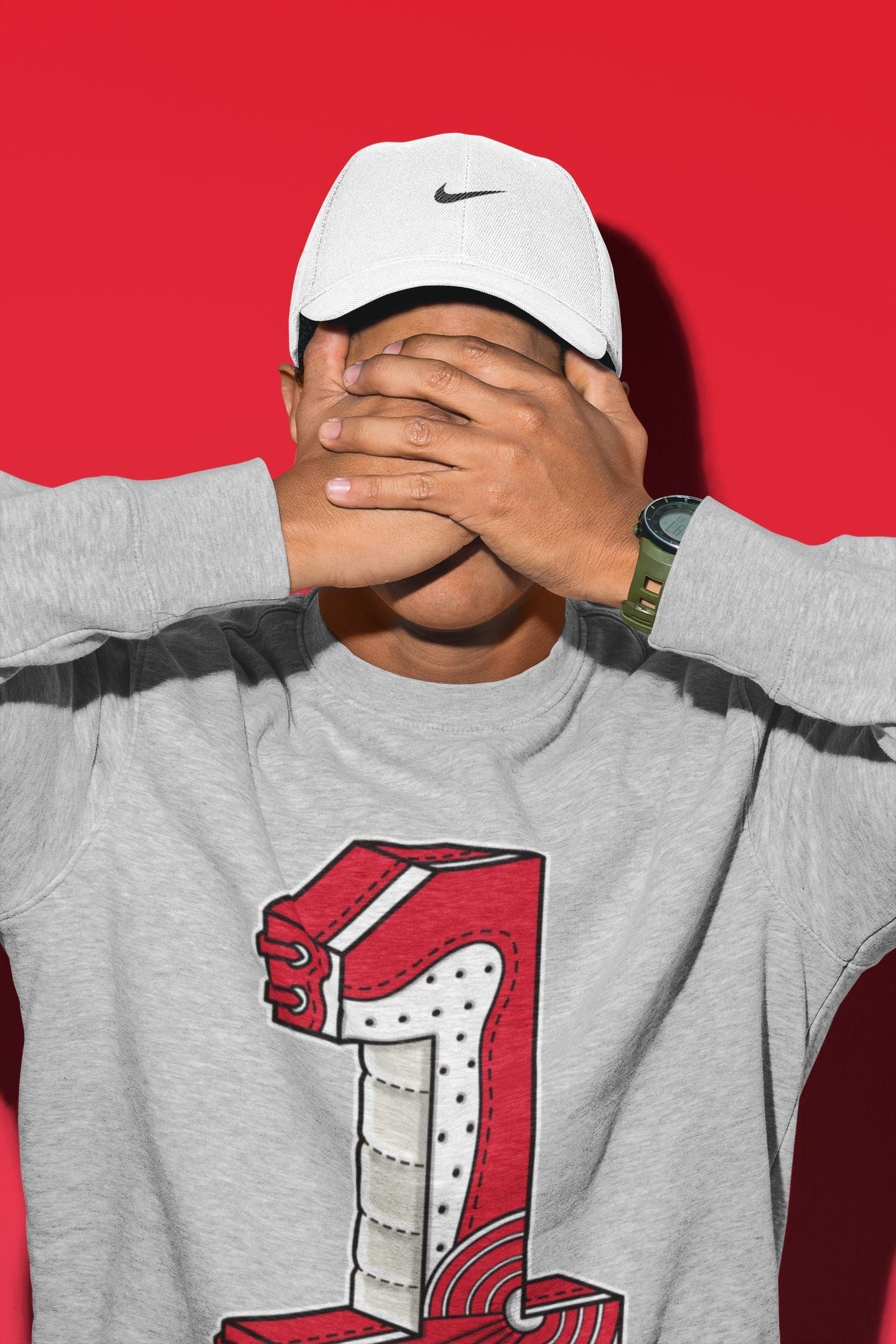 One Statue Unisex Tops - Air Jordan 1 Newstalgia
