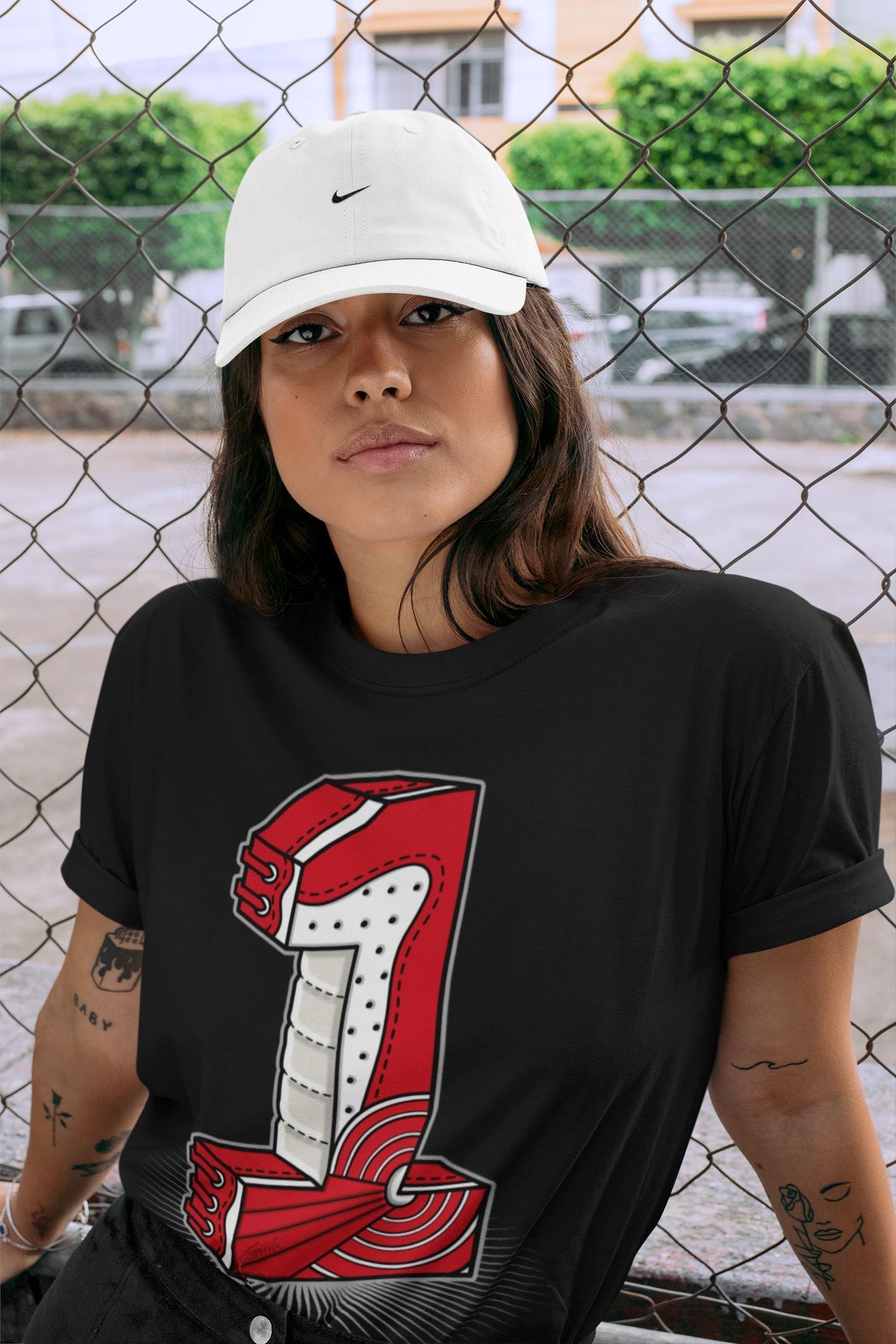 One Statue Unisex Tops - Air Jordan 1 Newstalgia