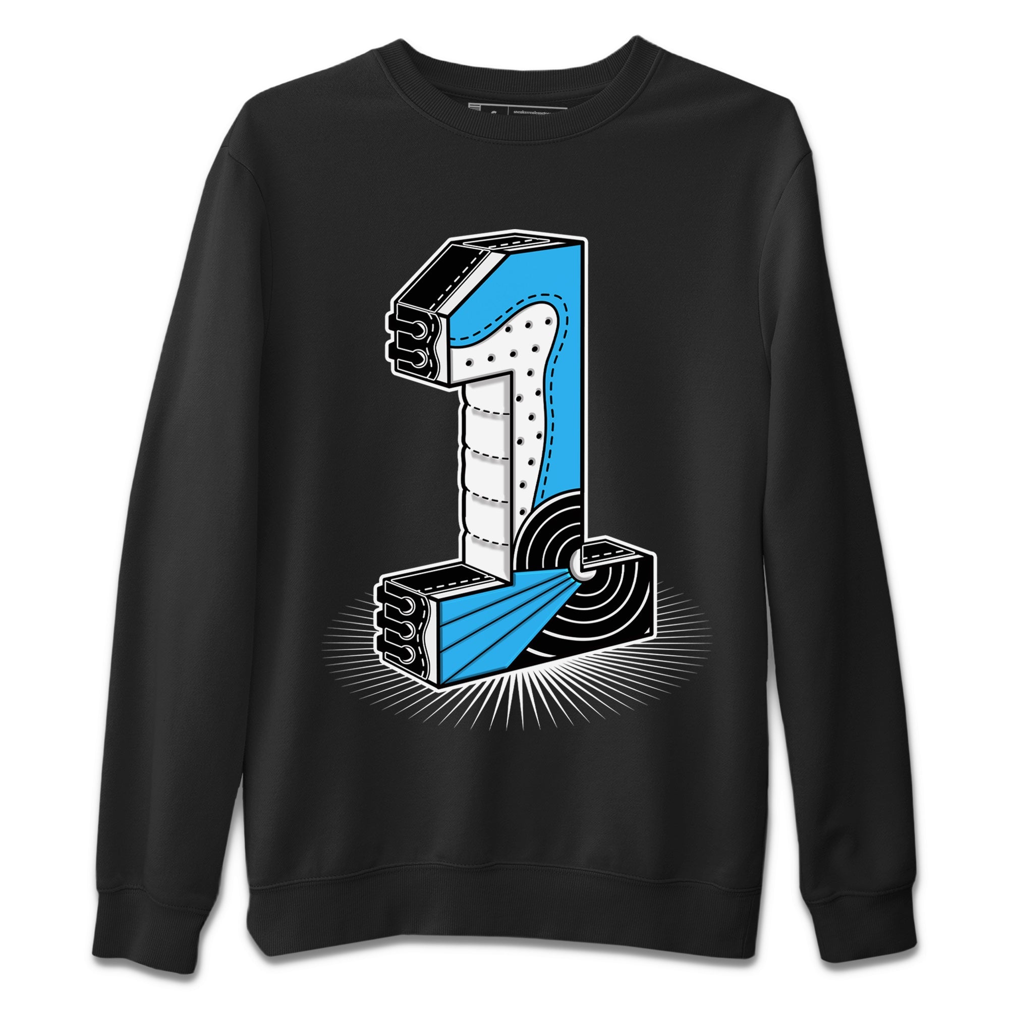 One Statue Unisex Tops - Air Jordan 1 Powder Blue