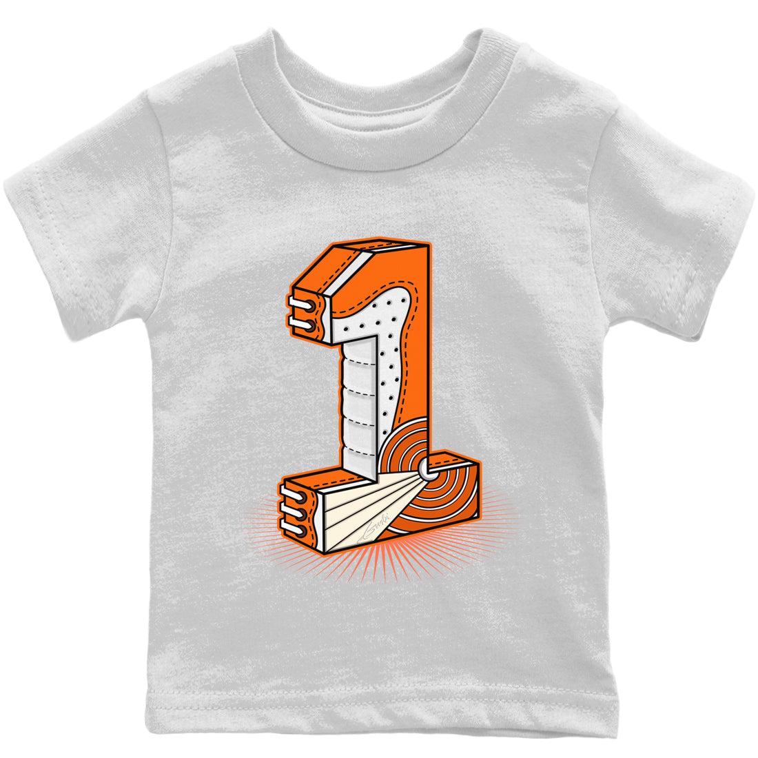 One Statue Kids Tops - Air Jordan 1 Starfish