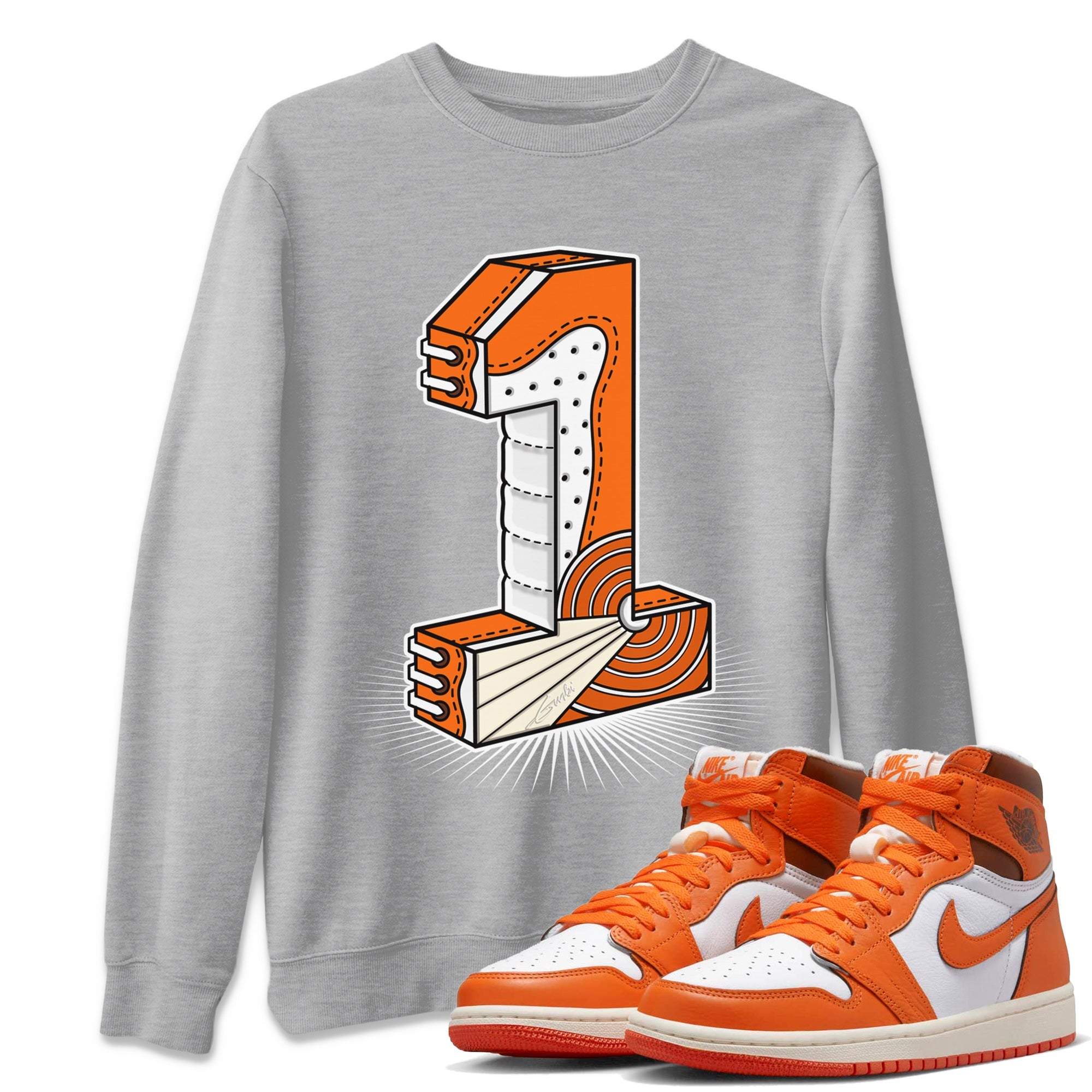 One Statue Unisex Tops - Air Jordan 1 Starfish
