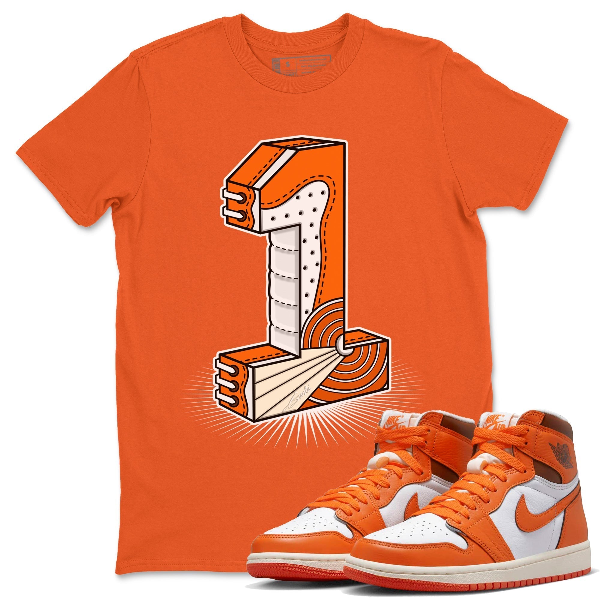 One Statue Unisex Tops - Air Jordan 1 Starfish