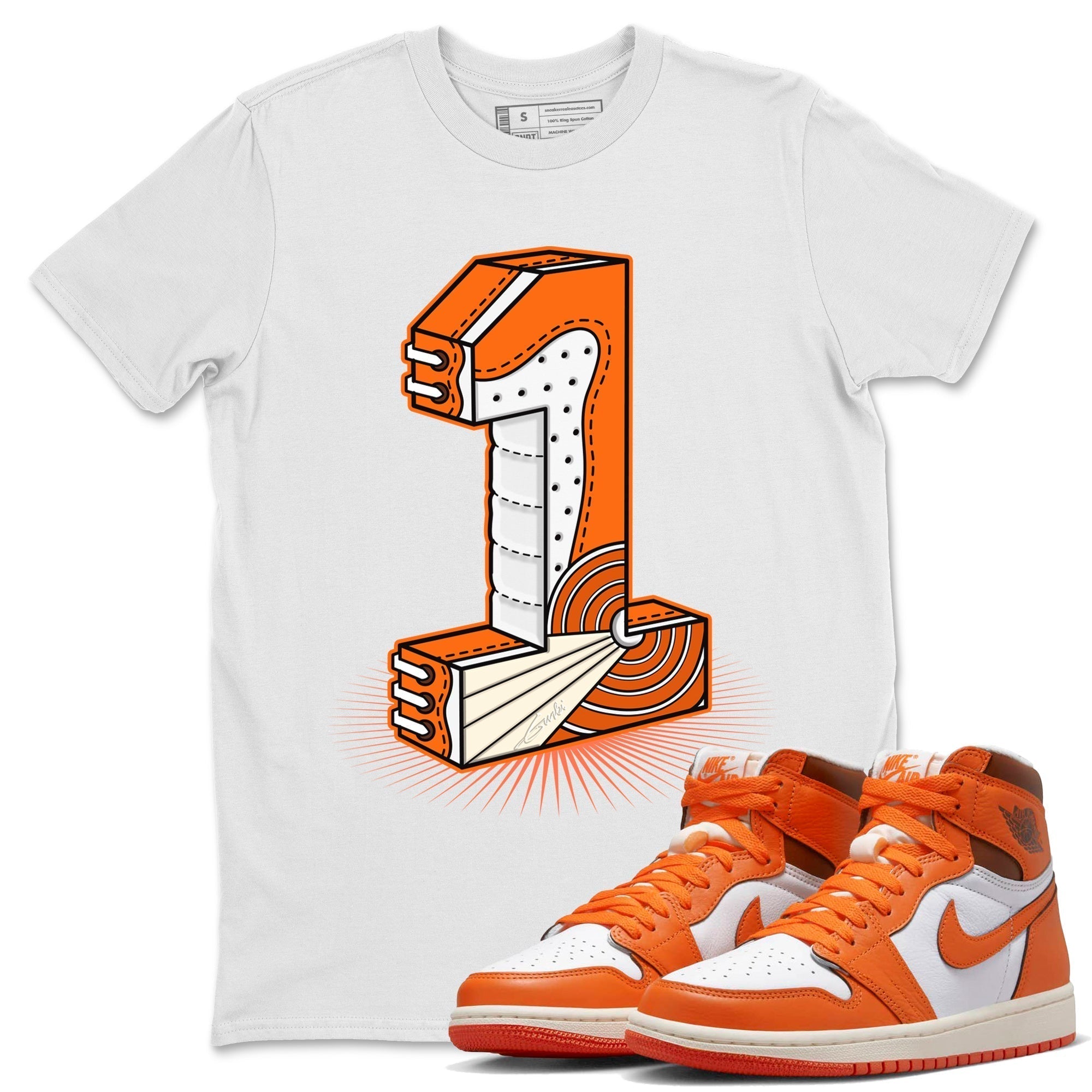 One Statue Unisex Tops - Air Jordan 1 Starfish