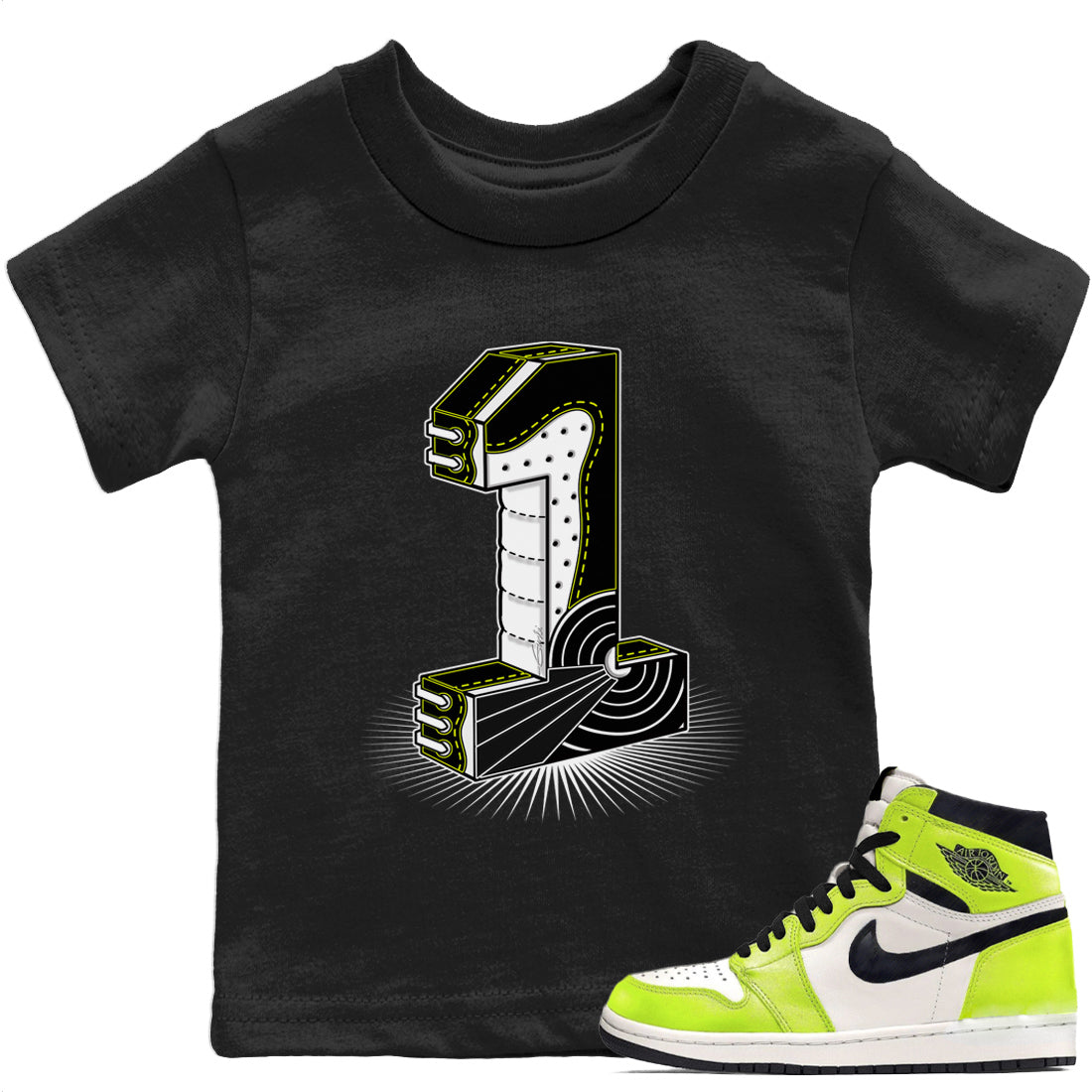 One Statue Kids Tops - Air Jordan 1 Visionaire