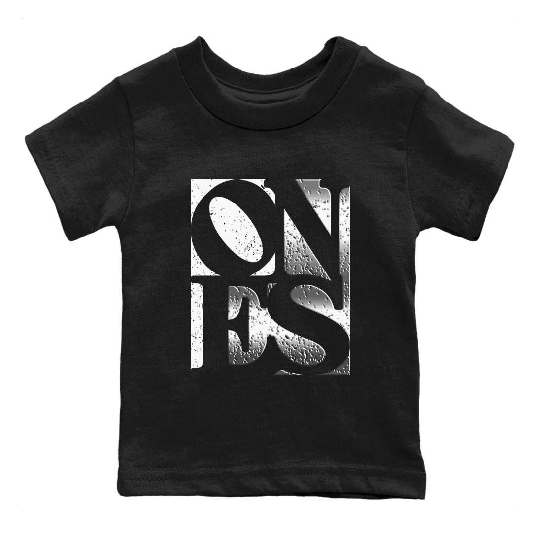 Ones snkmatch Tees Kids - AE 1 Silver Metallic