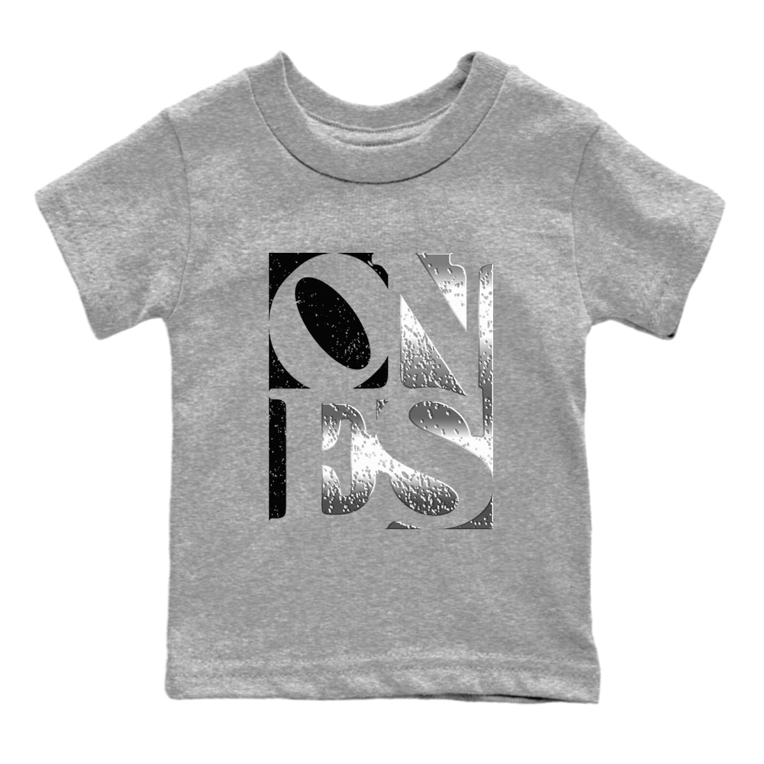 Ones snkmatch Tees Kids - AE 1 Silver Metallic