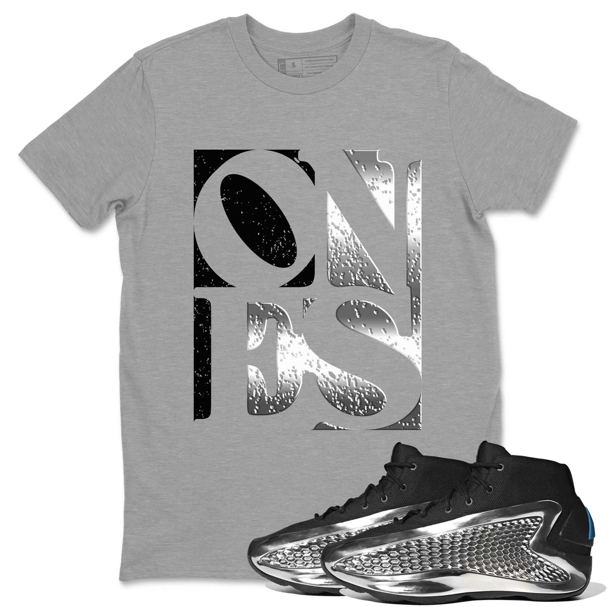 Ones snkmatch Tees - AE 1 Silver Metallic