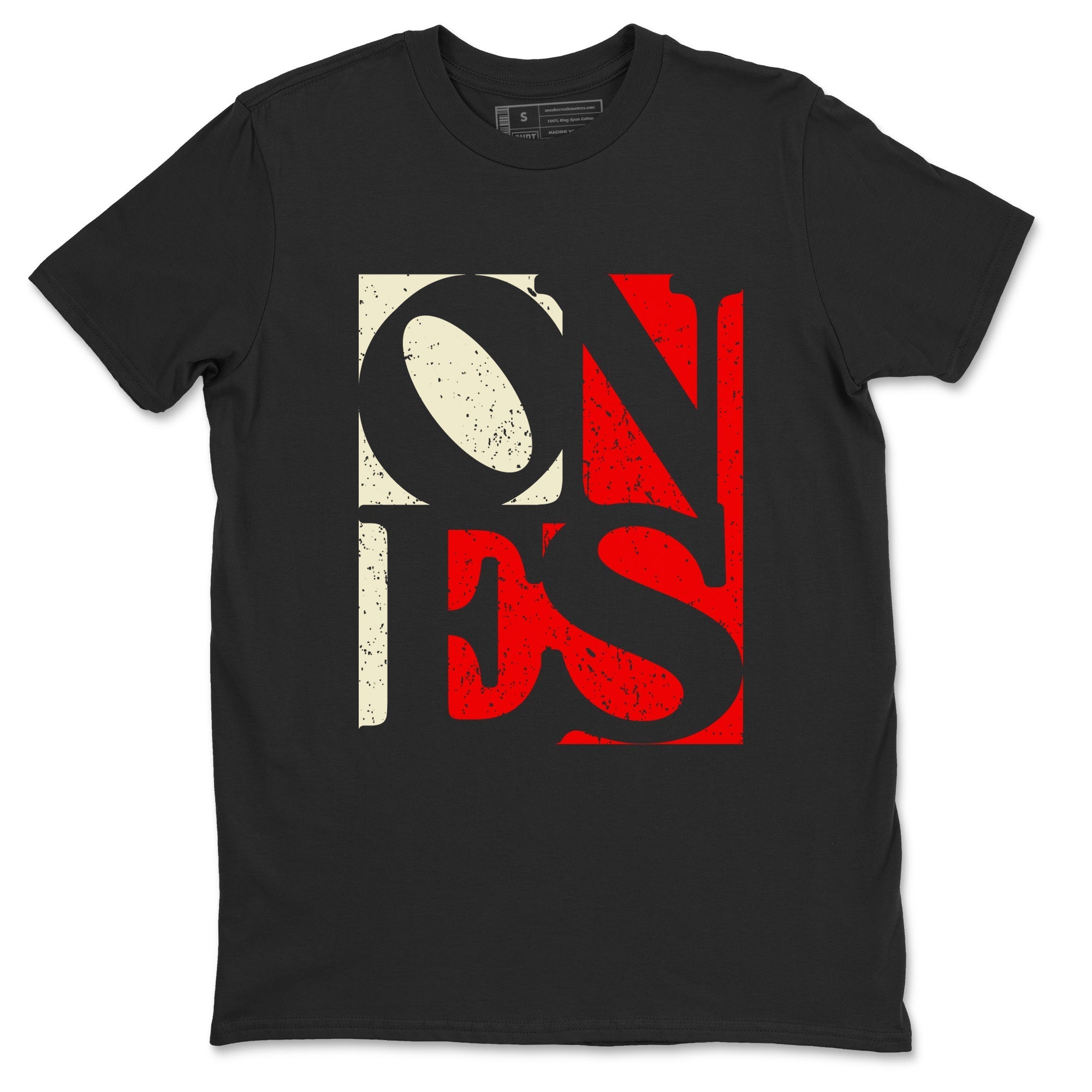 Ones snkmatch Tees - Air Jordan 1 Black Toe Reimagined
