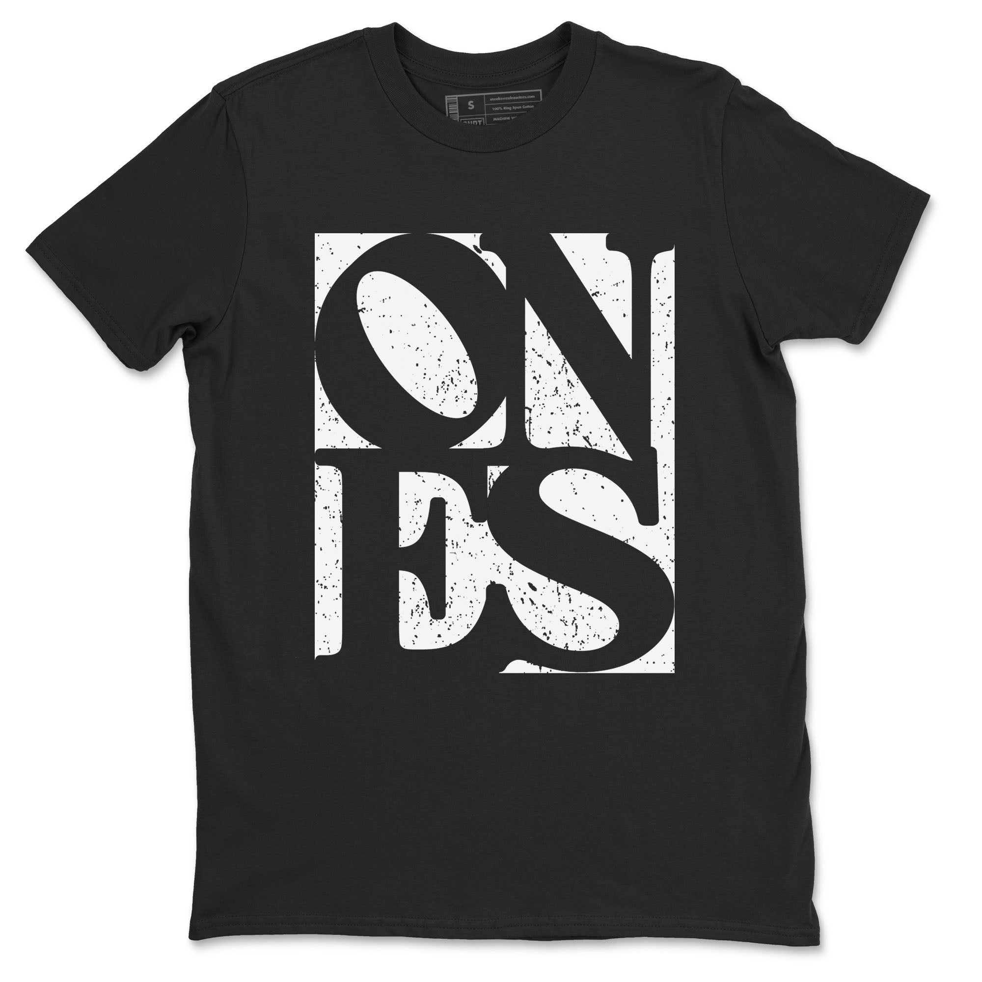 Ones snkmatch Tees - Air Jordan 1 Black White