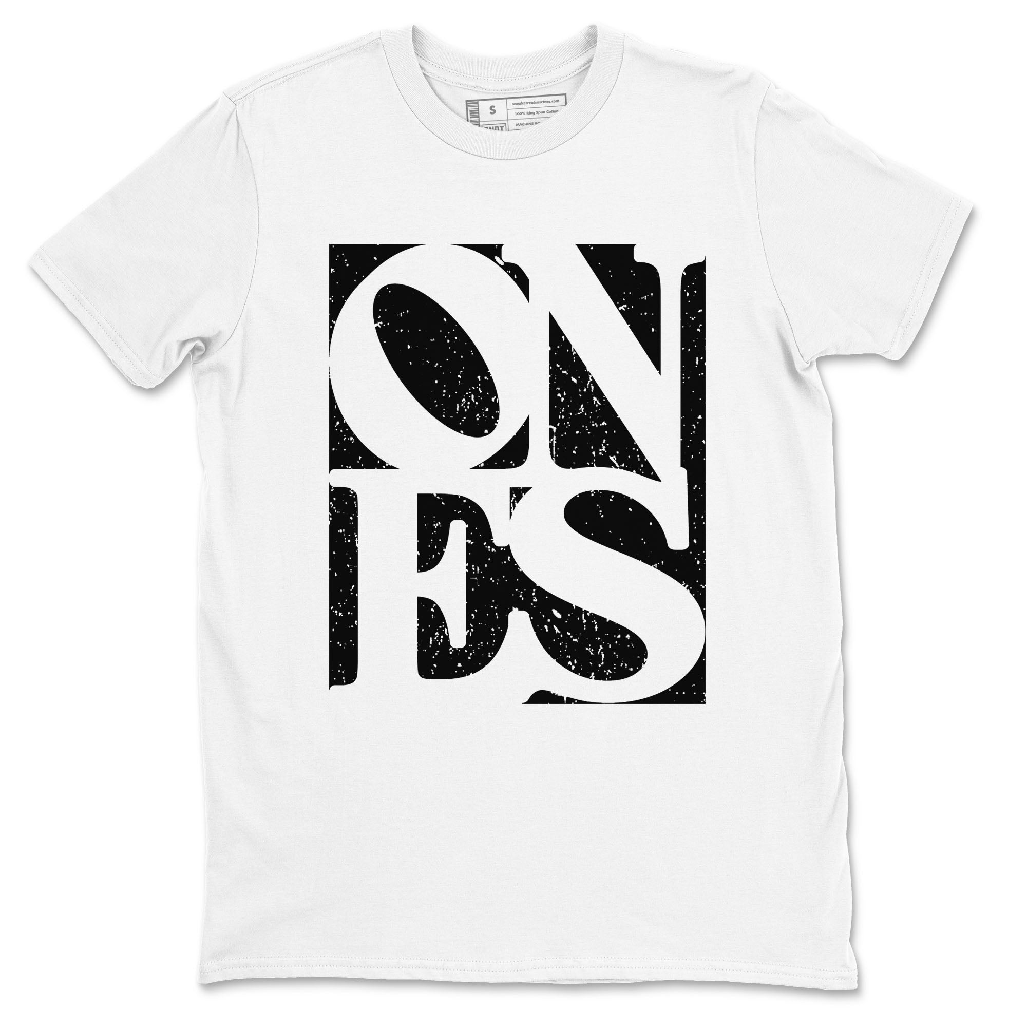 Ones snkmatch Tees - Air Jordan 1 Black White
