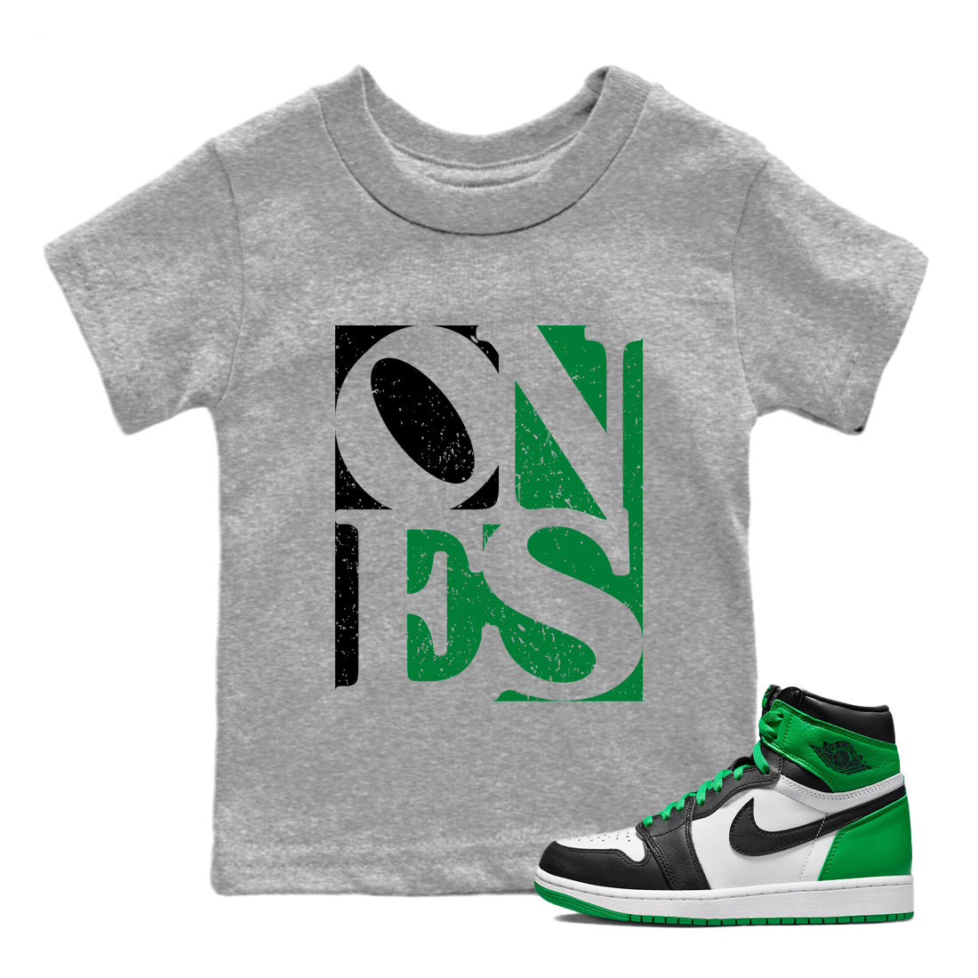 Ones Kids Tops - Air Jordan 1 Celtics