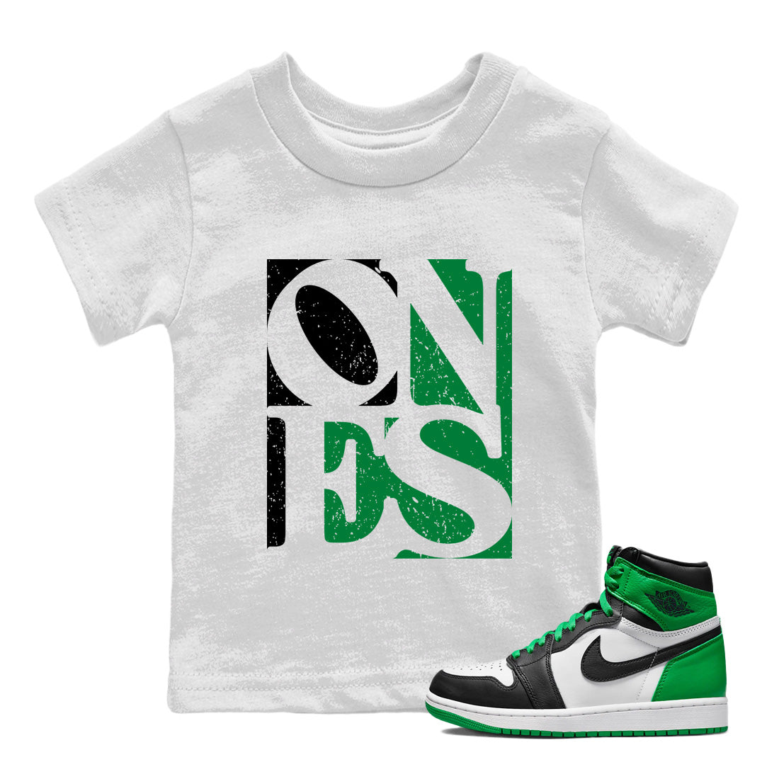 Ones Kids Tops - Air Jordan 1 Celtics