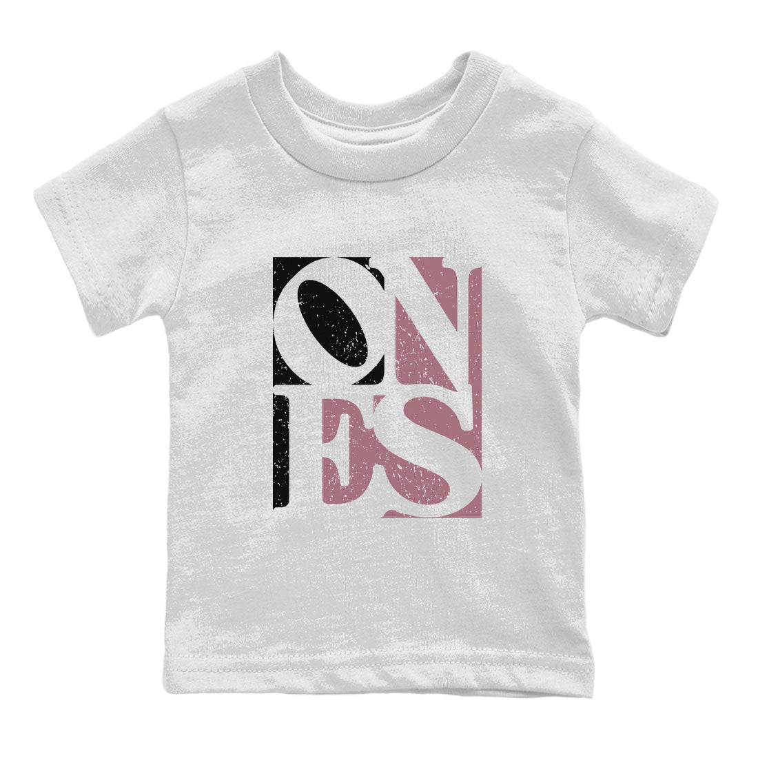Ones snkmatch Tee Kids - Air Jordan 1 Mauve