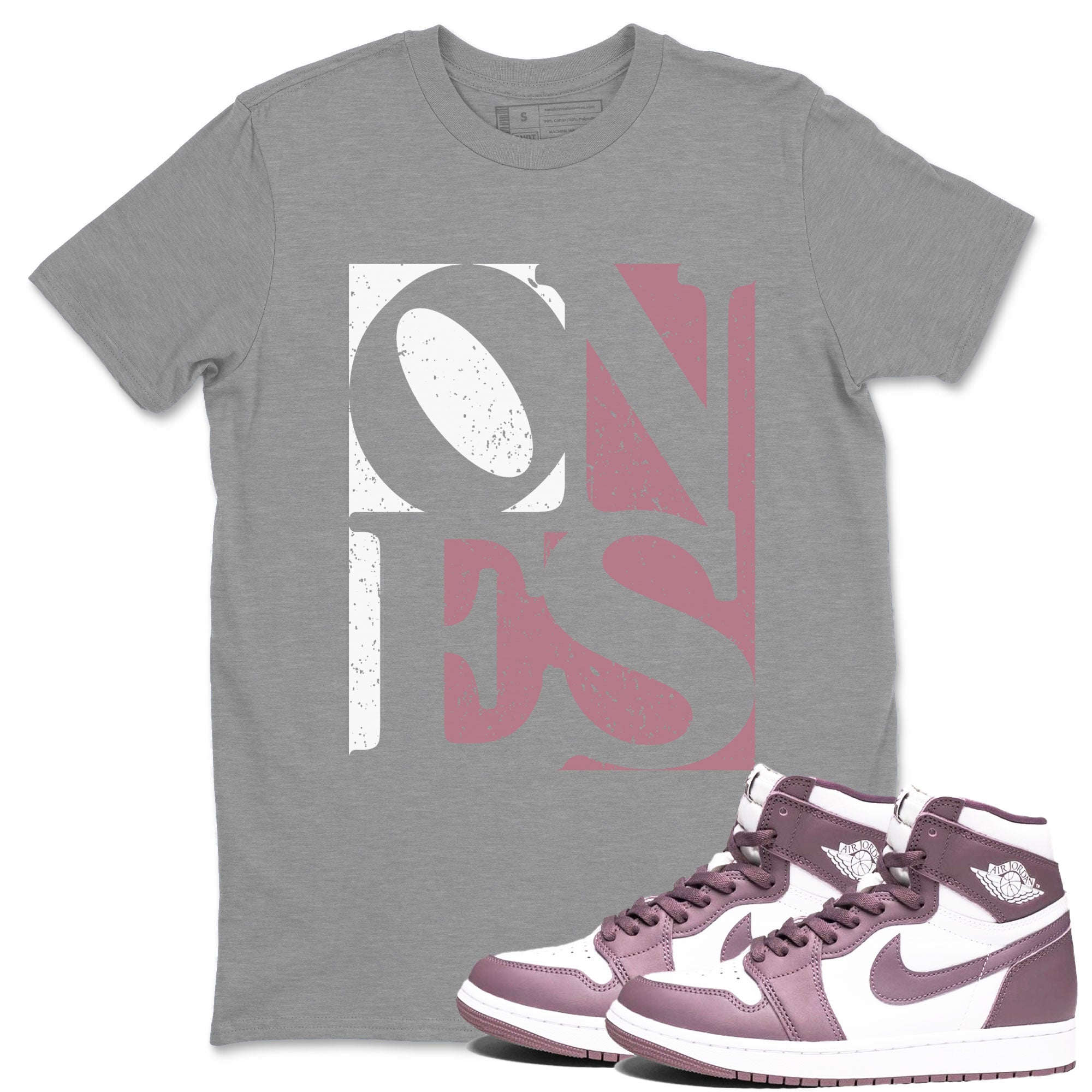 Ones snkmatch Tee - Air Jordan 1 Mauve