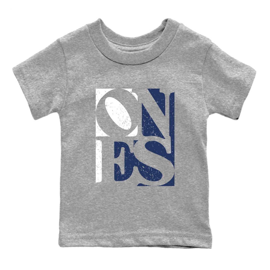 Ones snkmatch Tees Kids - Air Jordan 1 Midnight Navy