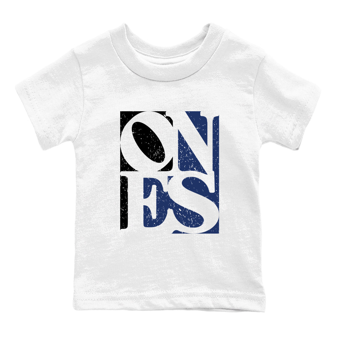 Ones snkmatch Tees Kids - Air Jordan 1 Midnight Navy