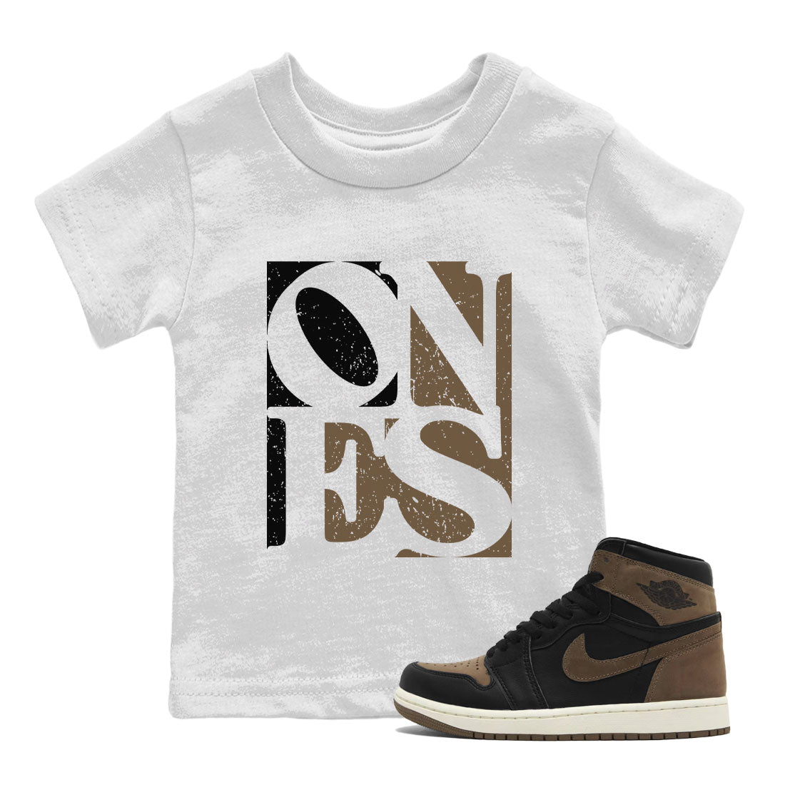 Ones snkmatch Tee Kids - Air Jordan 1 Palomino