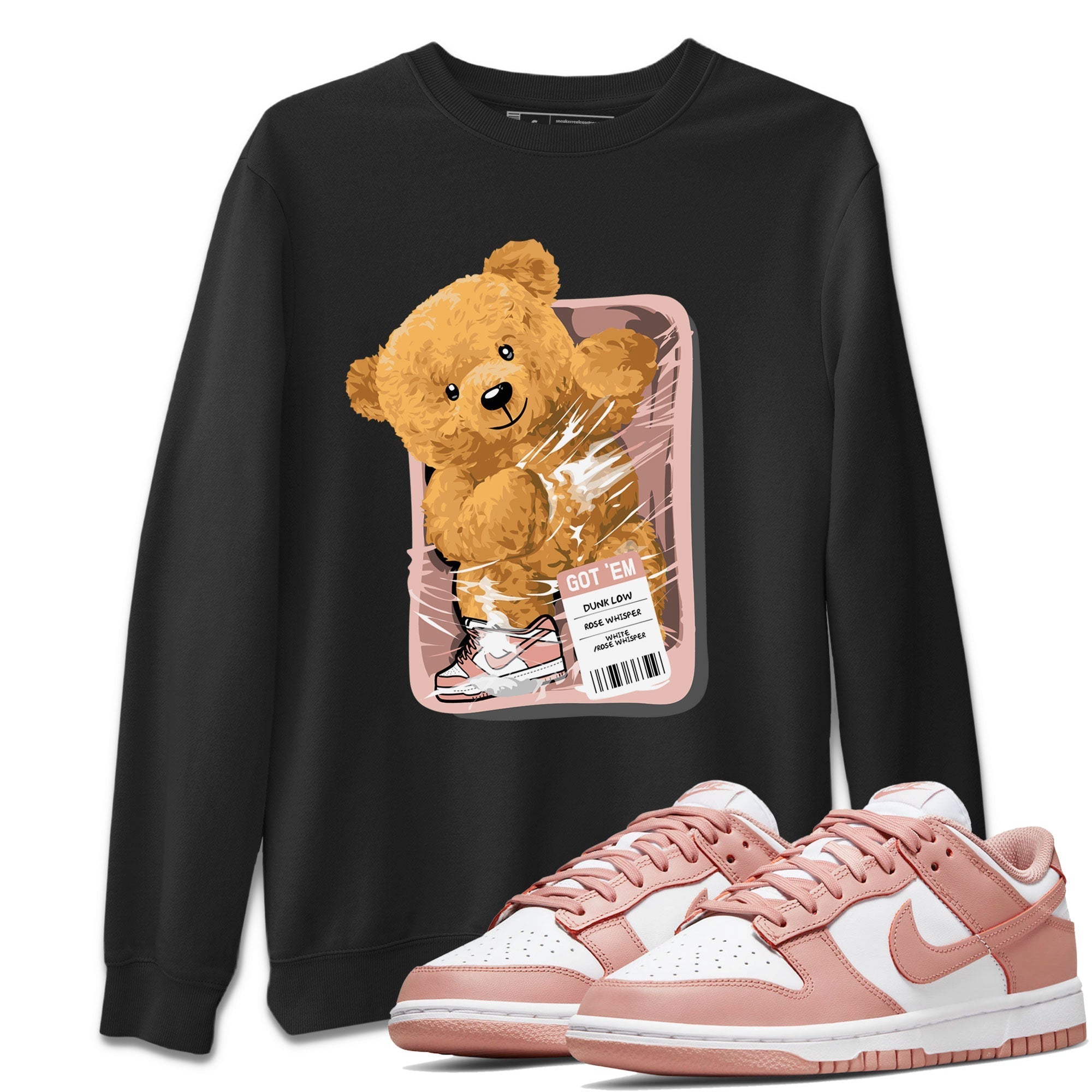 Packaged Bear snkmatch Tee - Dunk Rose Whisper