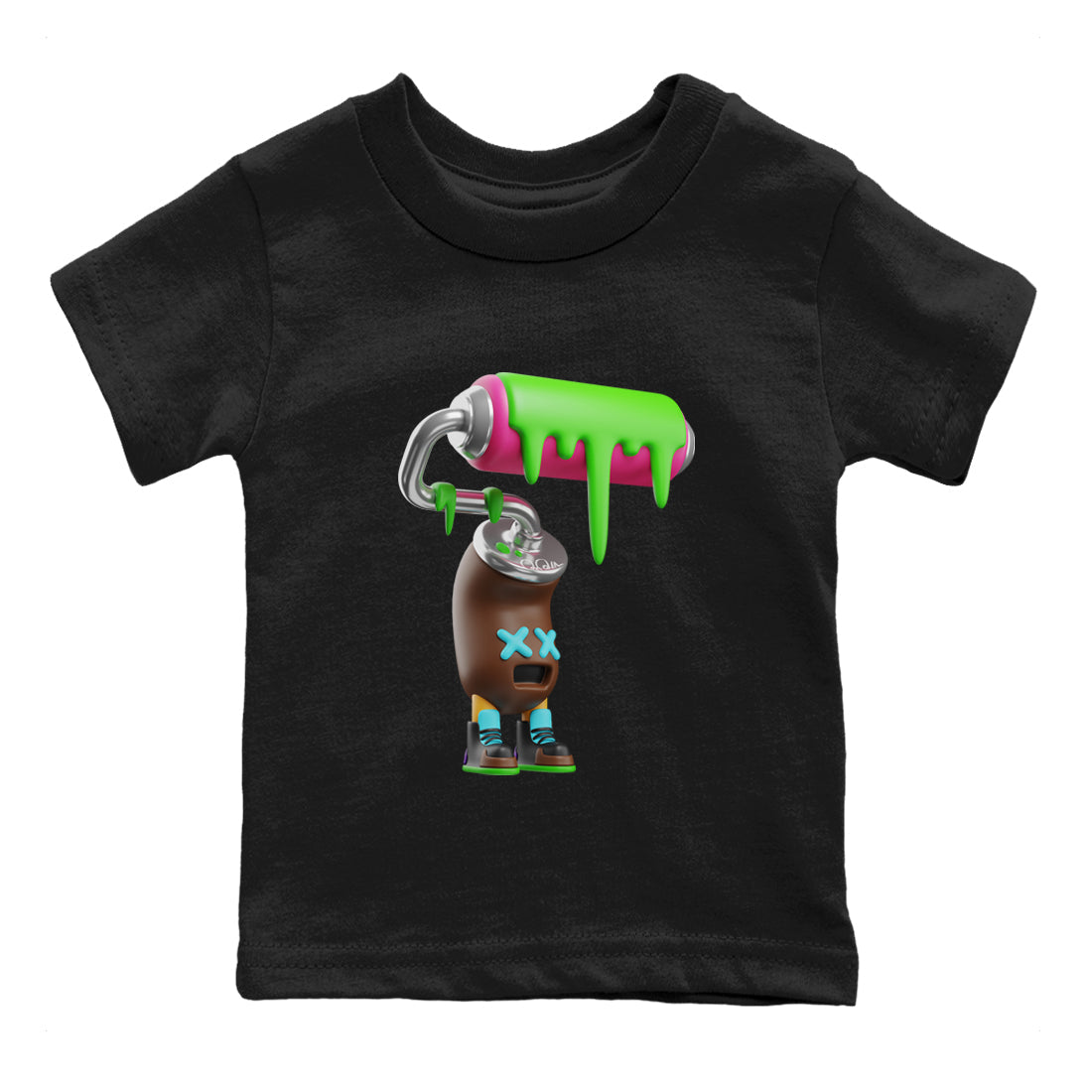 Paint Roller Kids Tops - Air Force 1 Undefeated Fauna Brown