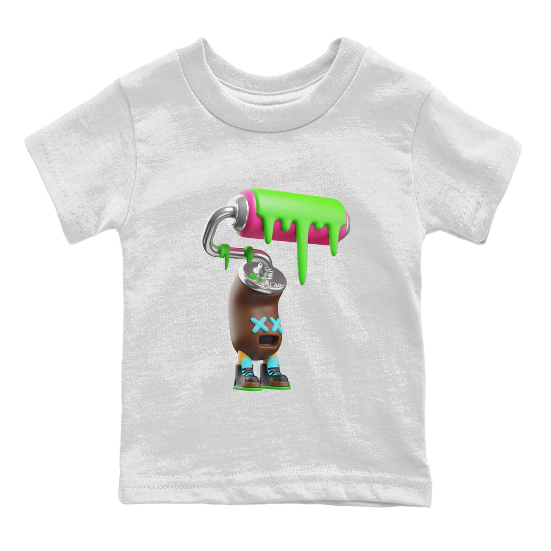 Paint Roller Kids Tops - Air Force 1 Undefeated Fauna Brown