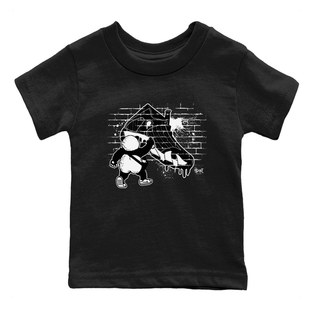 Panda Artist snkmatch Tees Kids - Air Jordan 14 Panda