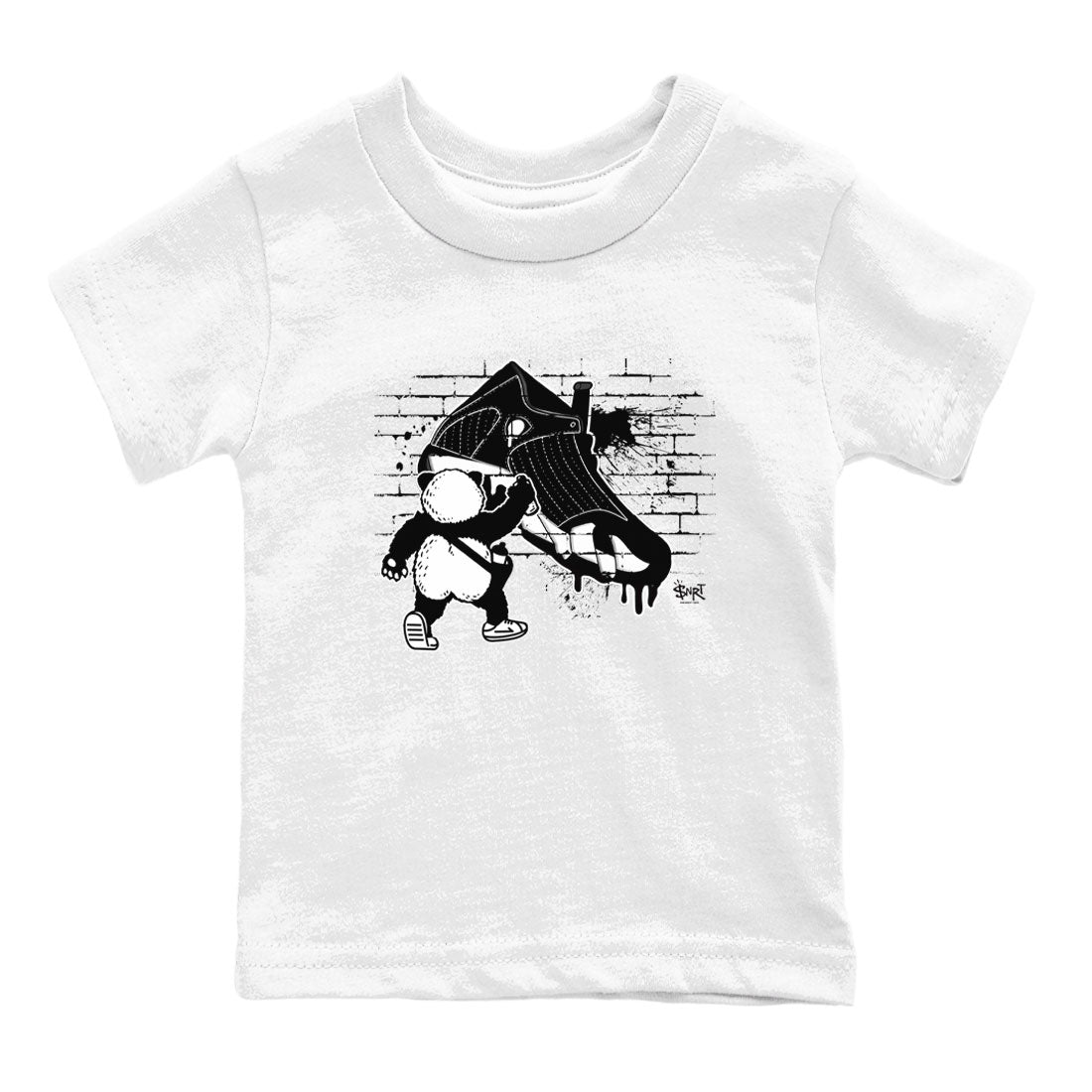 Panda Artist snkmatch Tees Kids - Air Jordan 14 Panda