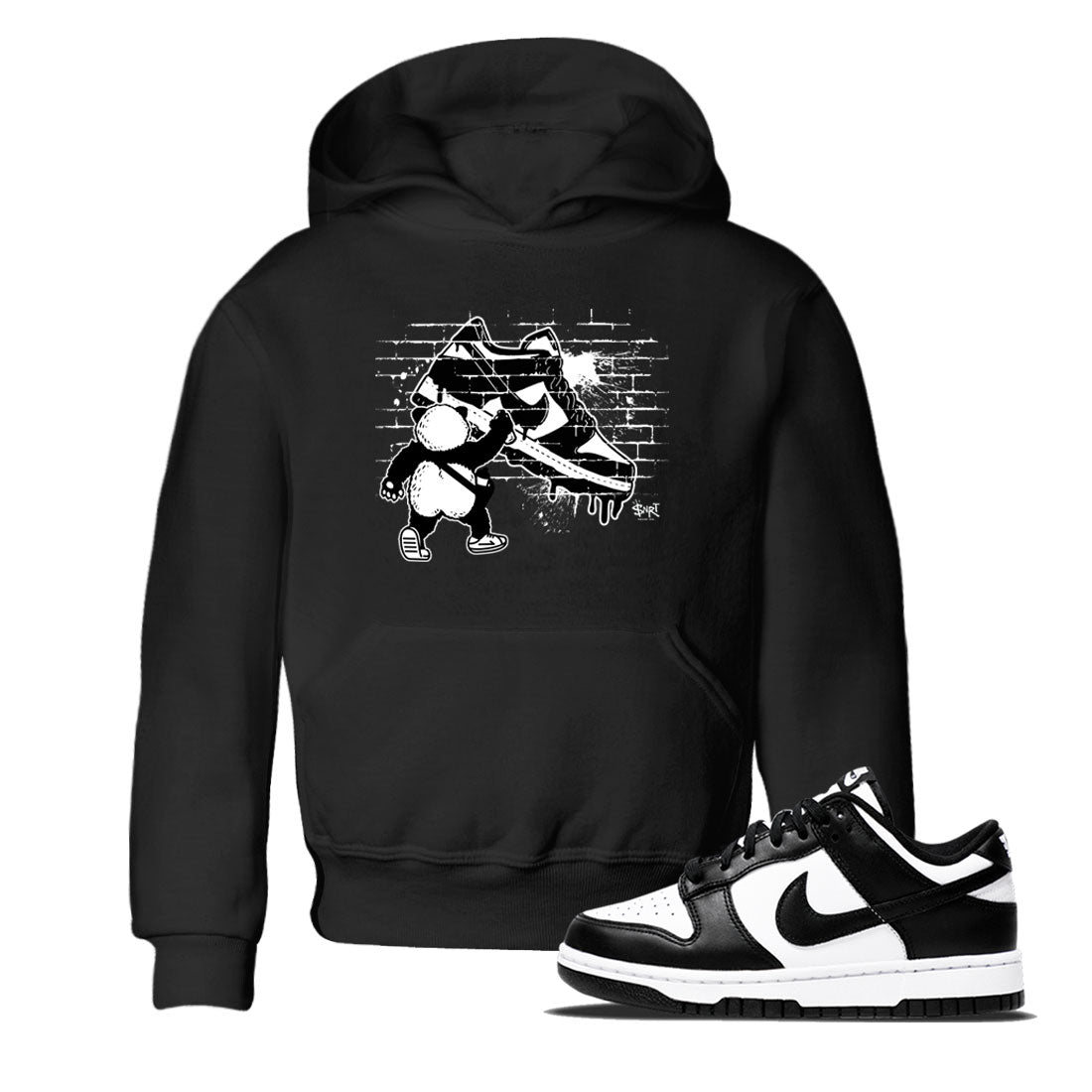 Panda Artist snkmatch Tees Kids - Dunk Panda