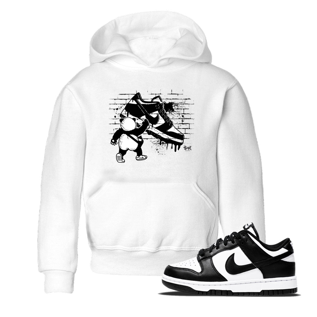 Panda Artist snkmatch Tees Kids - Dunk Panda