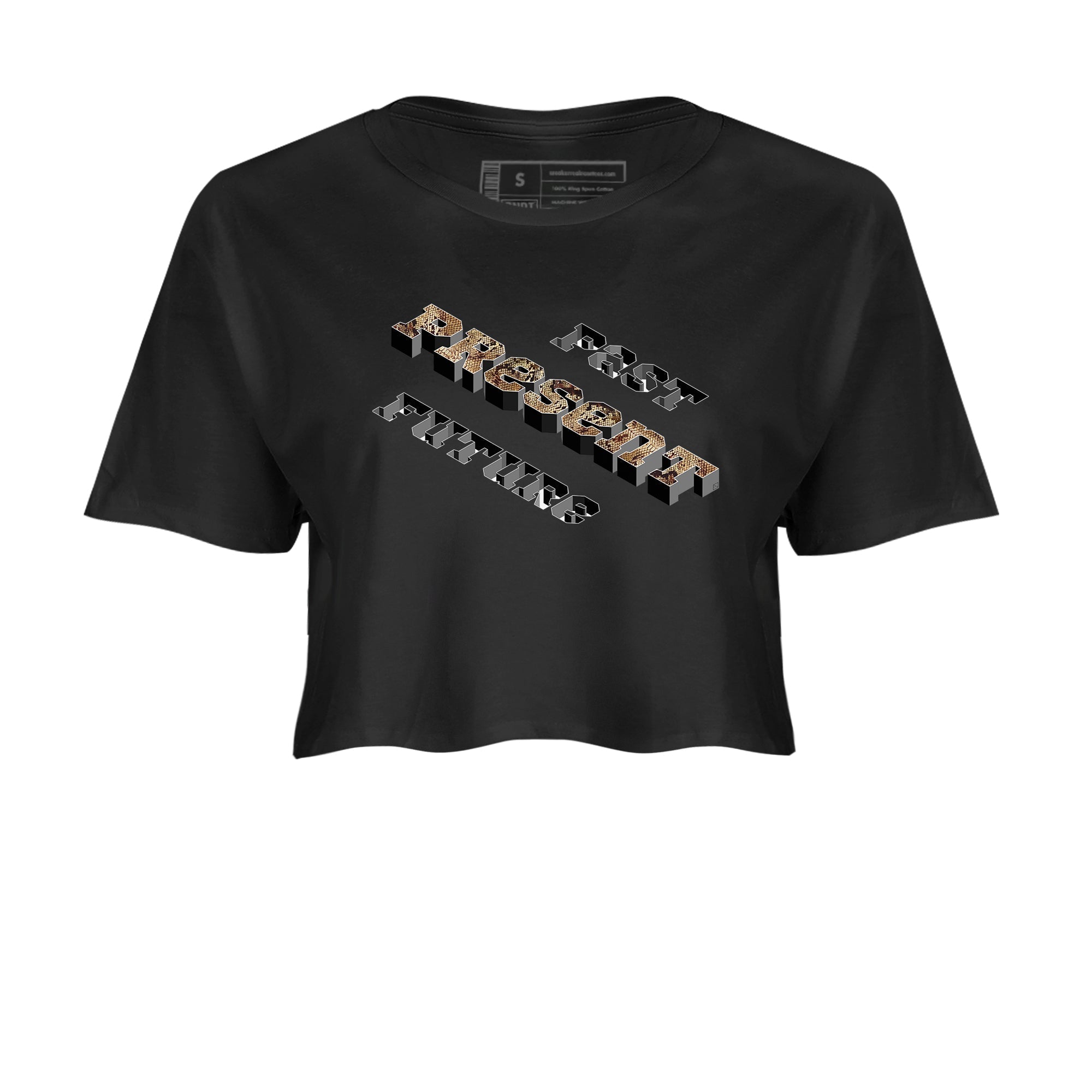 Past Present Future snkmatch Women's Top - Air Force 1 Ivory Snake