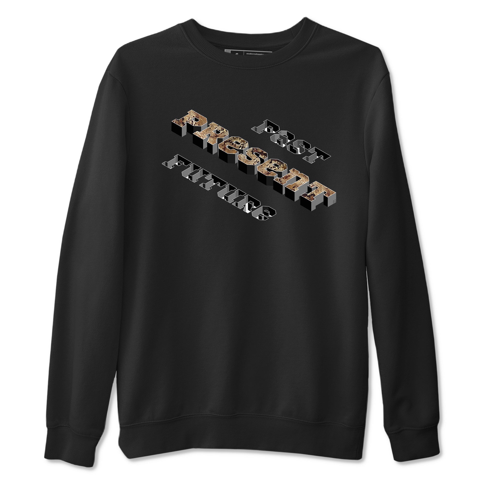 Past Present Future snkmatch Tees - Air Force 1 Ivory Snake
