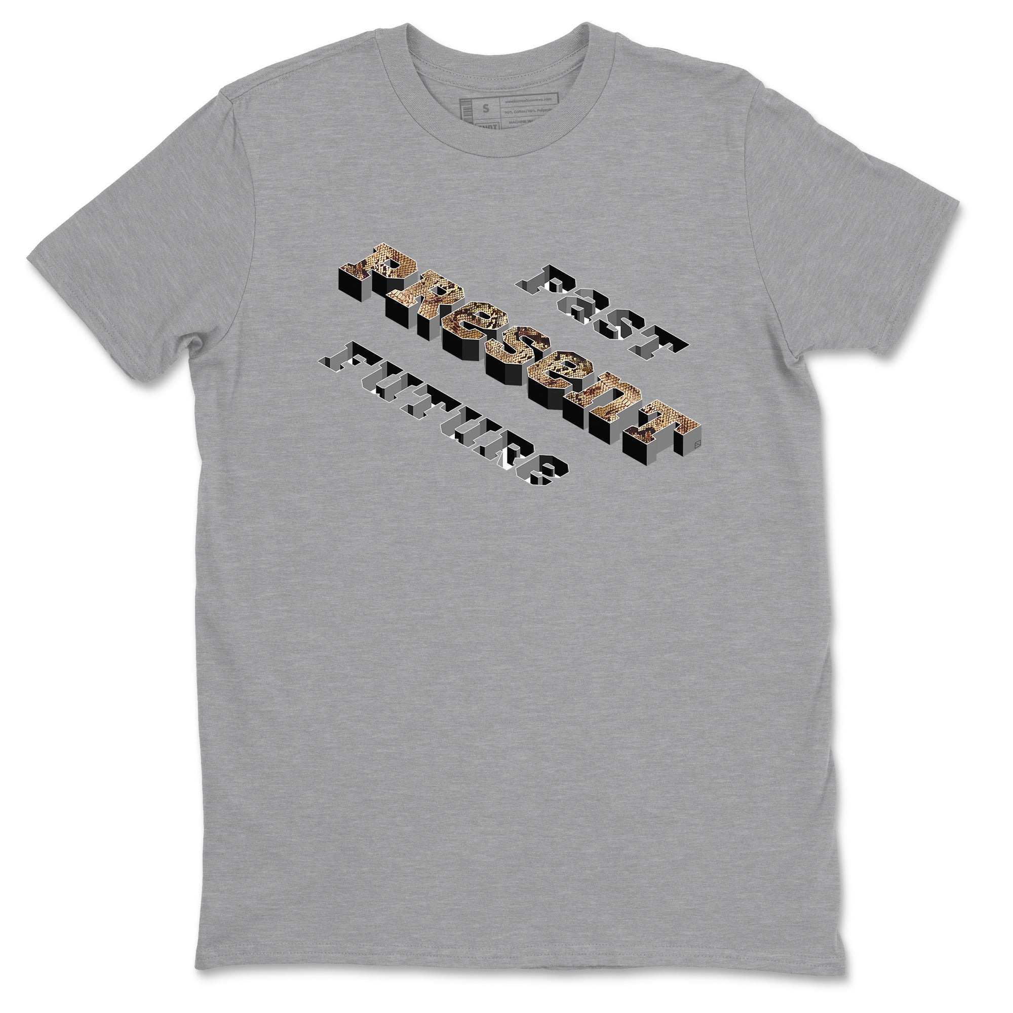 Past Present Future snkmatch Tees - Air Force 1 Ivory Snake