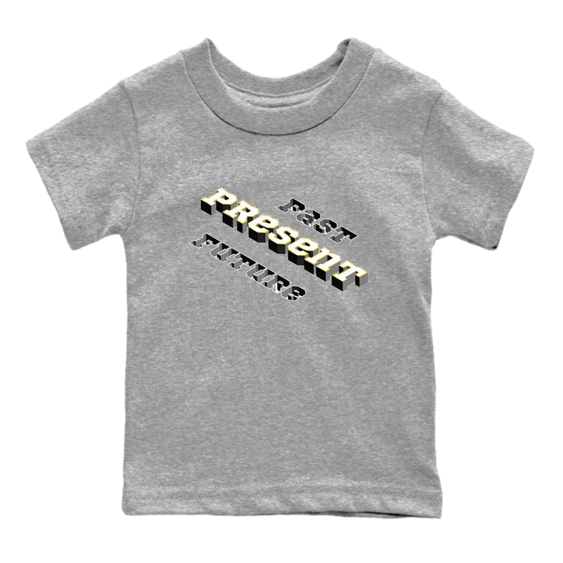Past Present Future snkmatch Tees Kids - Air Jordan 11 Gratitude