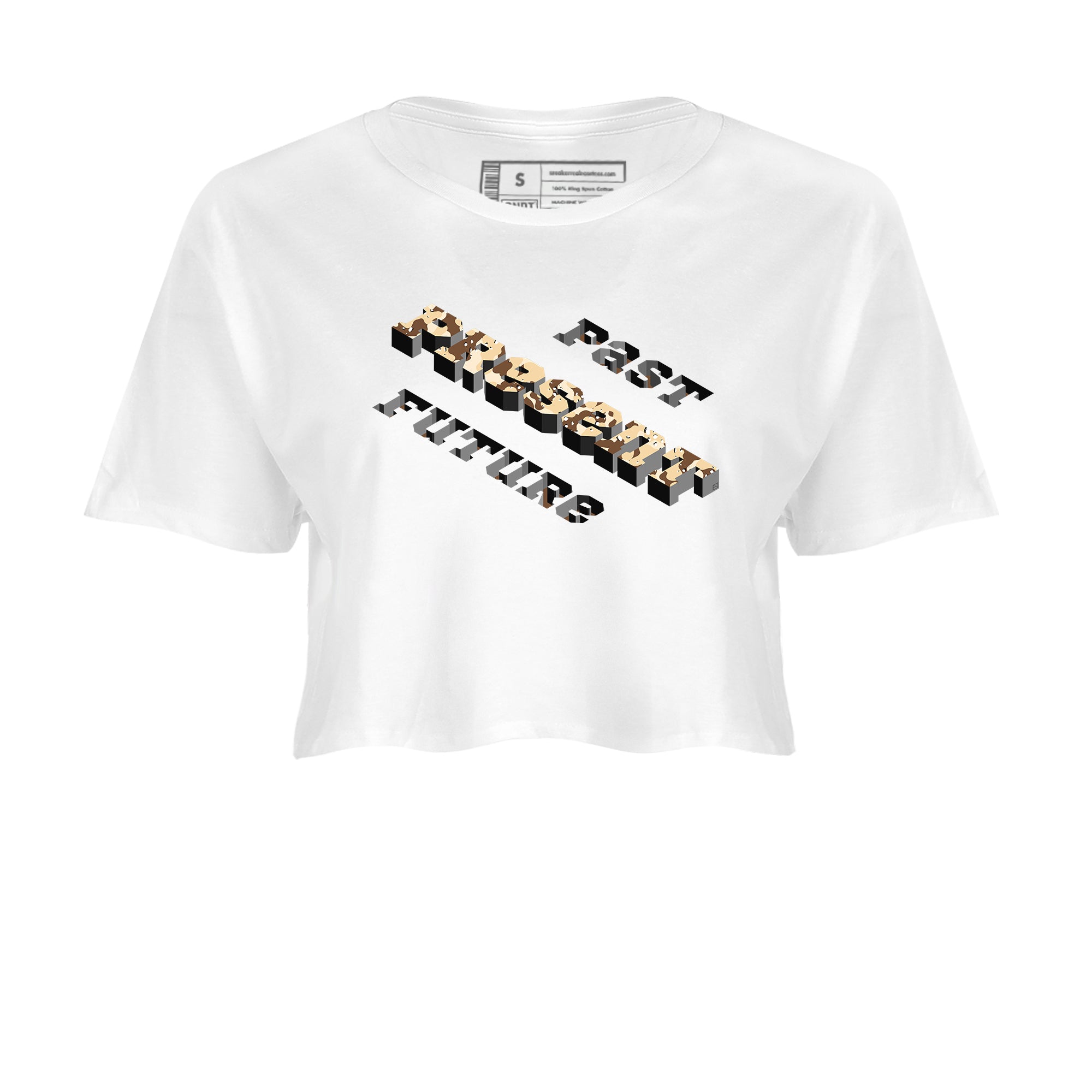 Past Present Future snkmatch Women's Top - Air Jordan 3 Desert Camo
