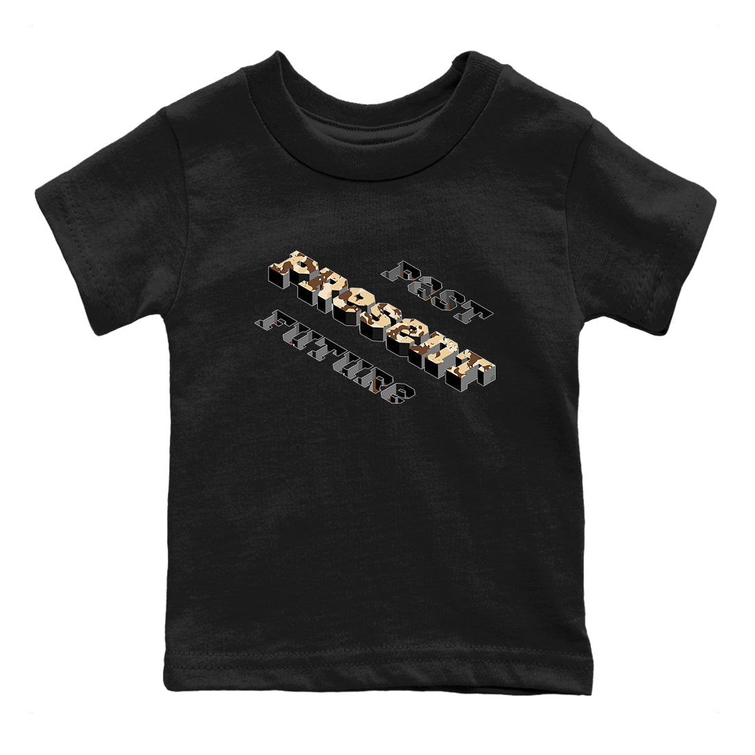 Past Present Future snkmatch Tees Kids - Air Jordan 3 Desert Camo