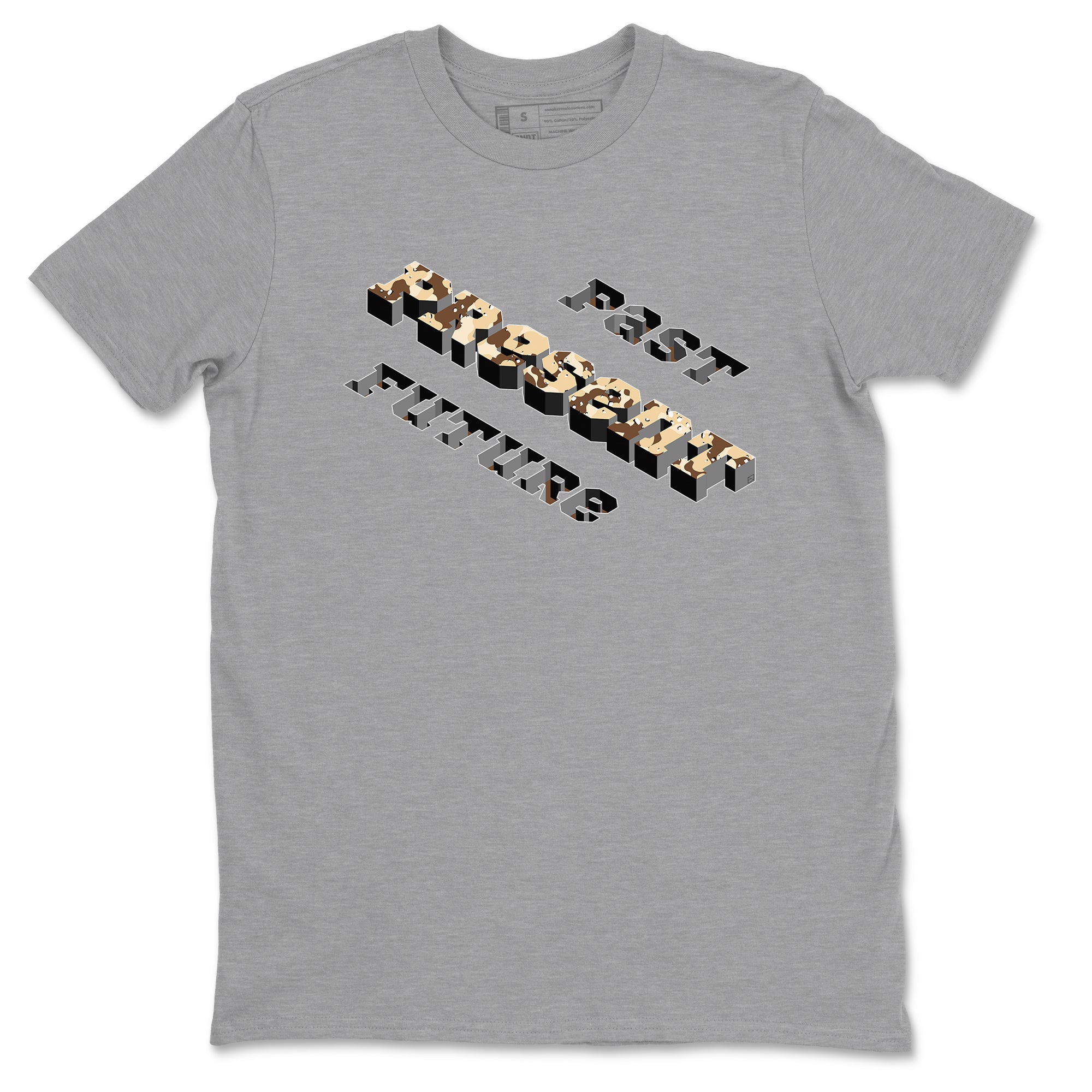 Past Present Future snkmatch Tees - Air Jordan 3 Desert Camo