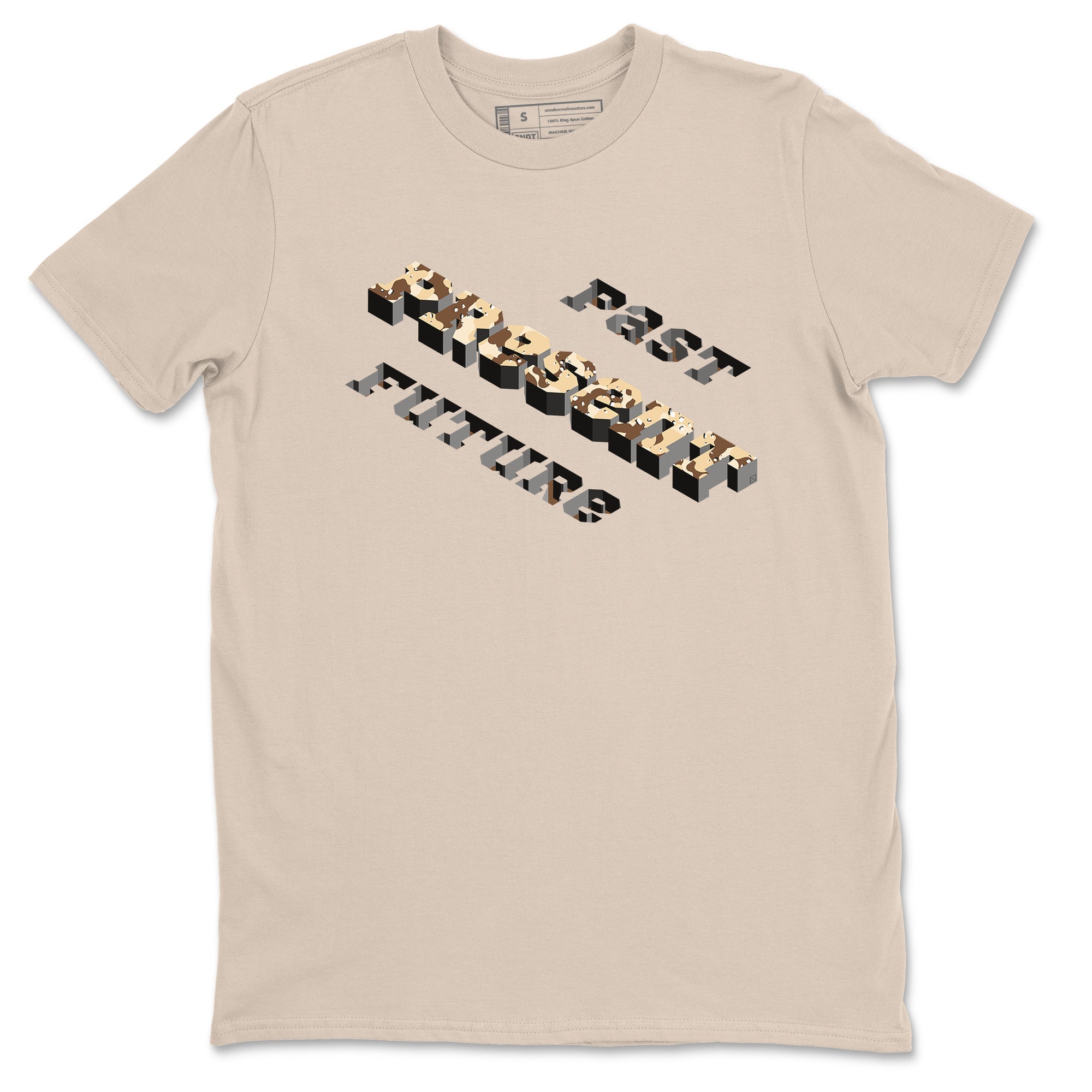 Past Present Future snkmatch Tees - Air Jordan 3 Desert Camo
