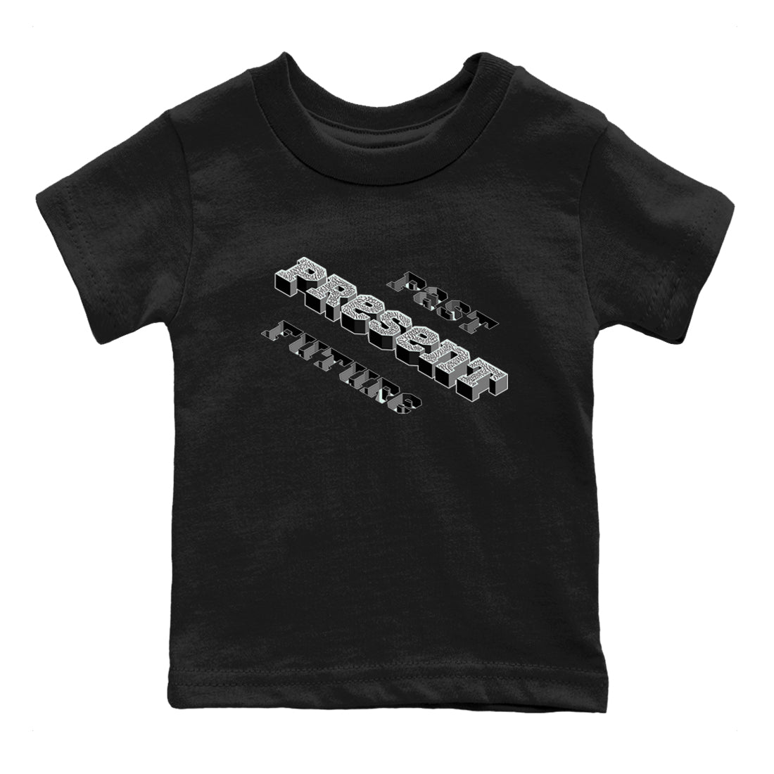 Past Present Future snkmatch Tees Kids - Air Jordan 3 Green Glow