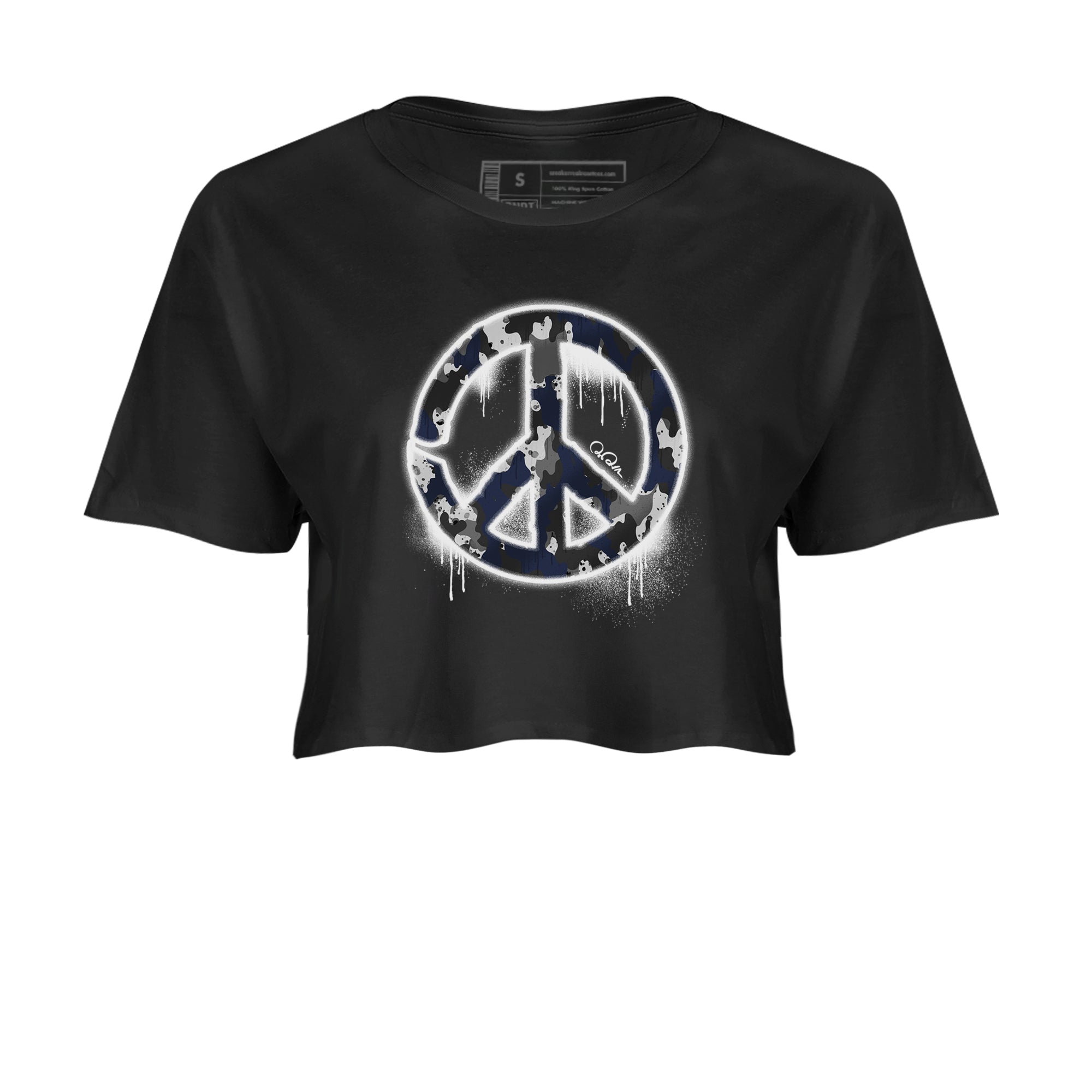 Peace Sign snkmatch Women's Top - Air Jordan 5 Georgetown