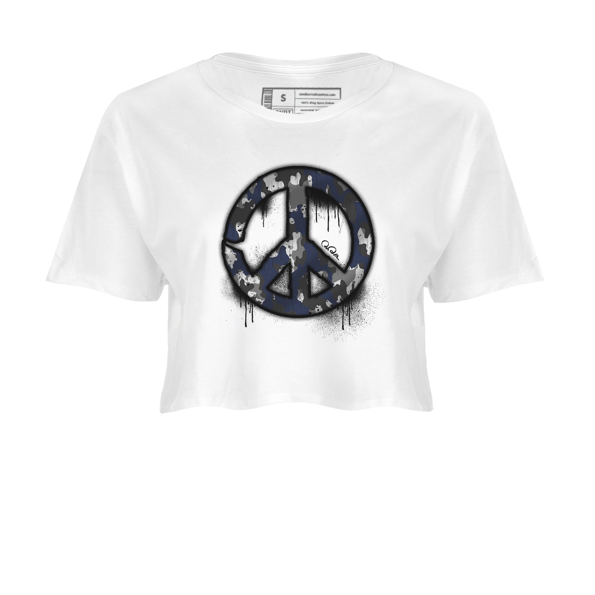 Peace Sign snkmatch Women's Top - Air Jordan 5 Georgetown