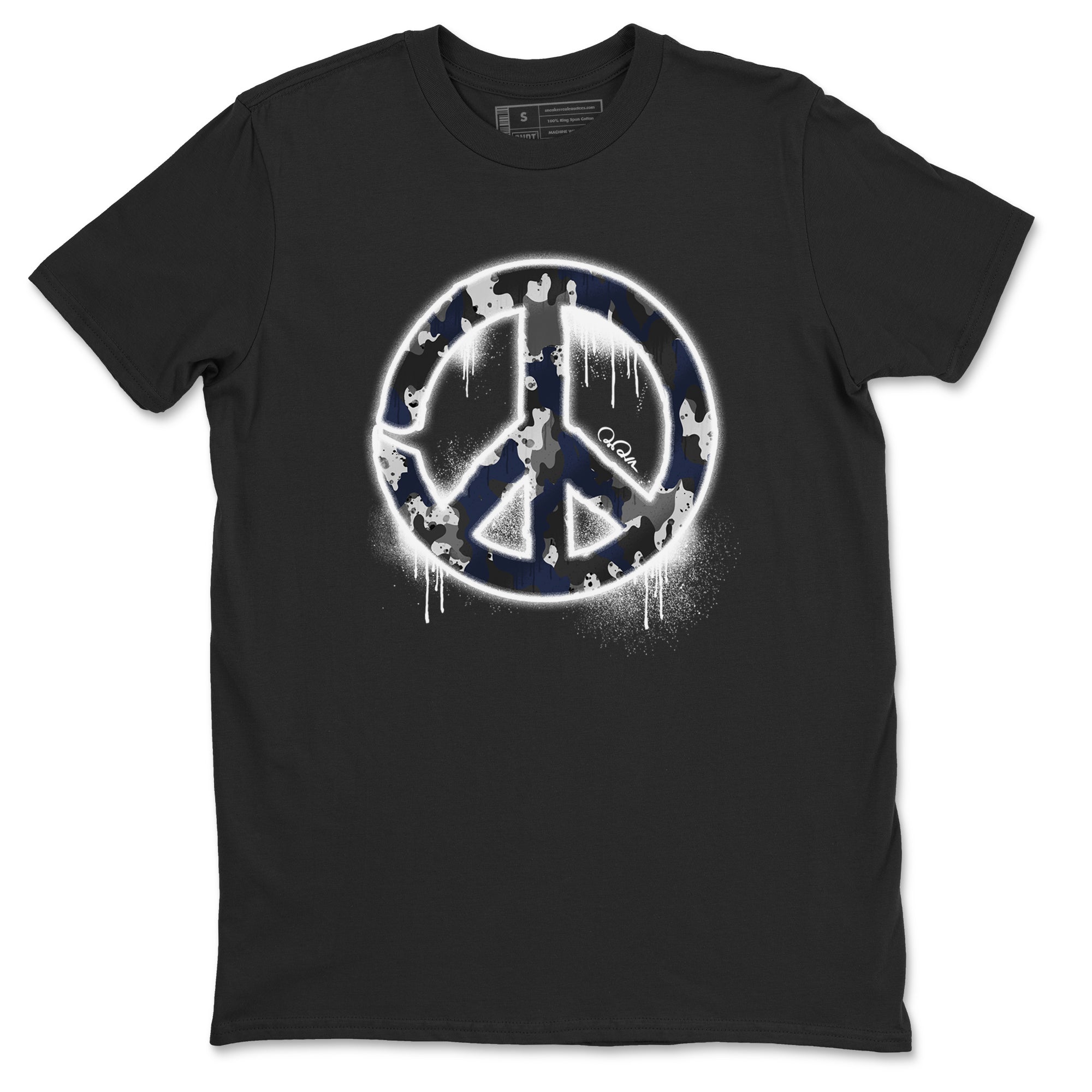 Peace Sign snkmatch Tee - Air Jordan 5 Georgetown
