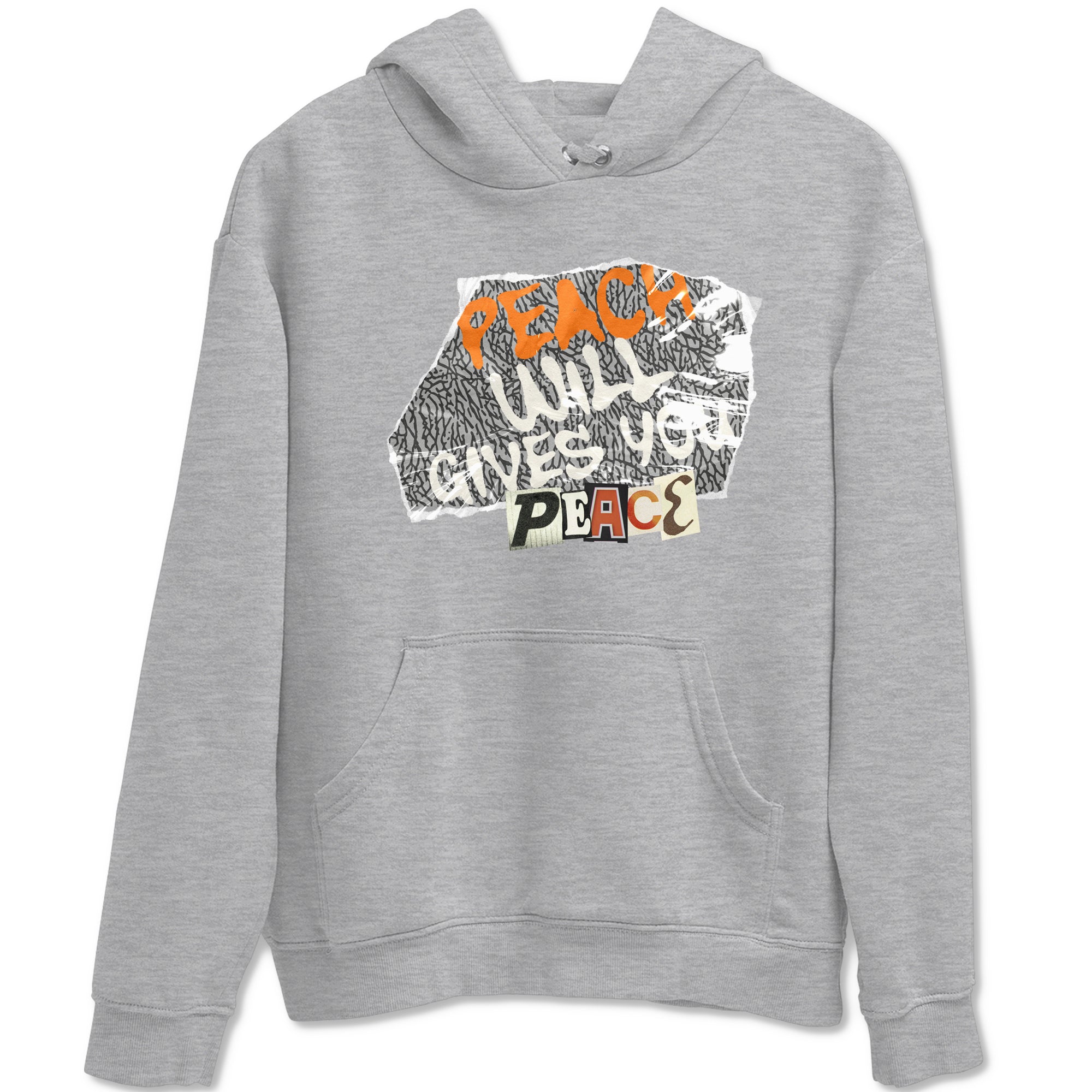 Peach Will Gives You Peace snkmatch Tees - Air Jordan 3 Georgia Peach