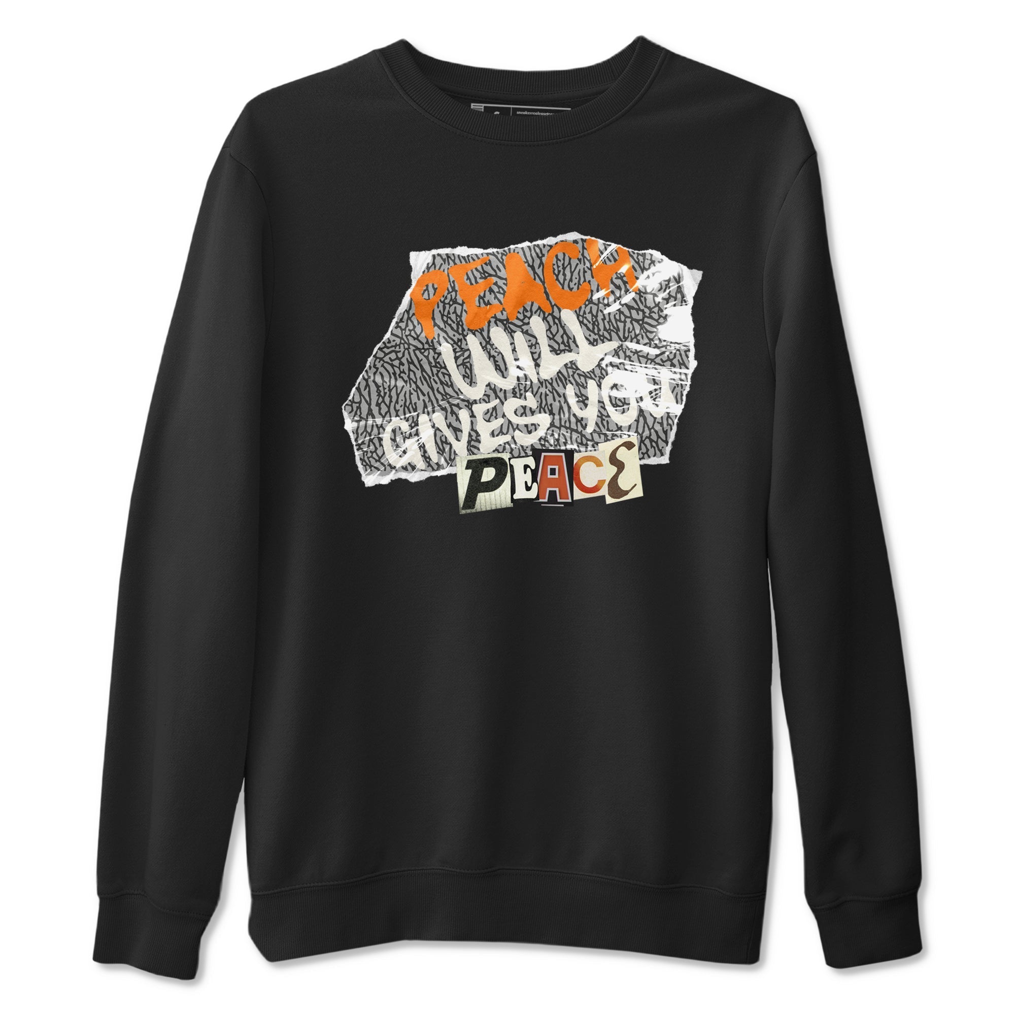 Peach Will Gives You Peace snkmatch Tees - Air Jordan 3 Georgia Peach