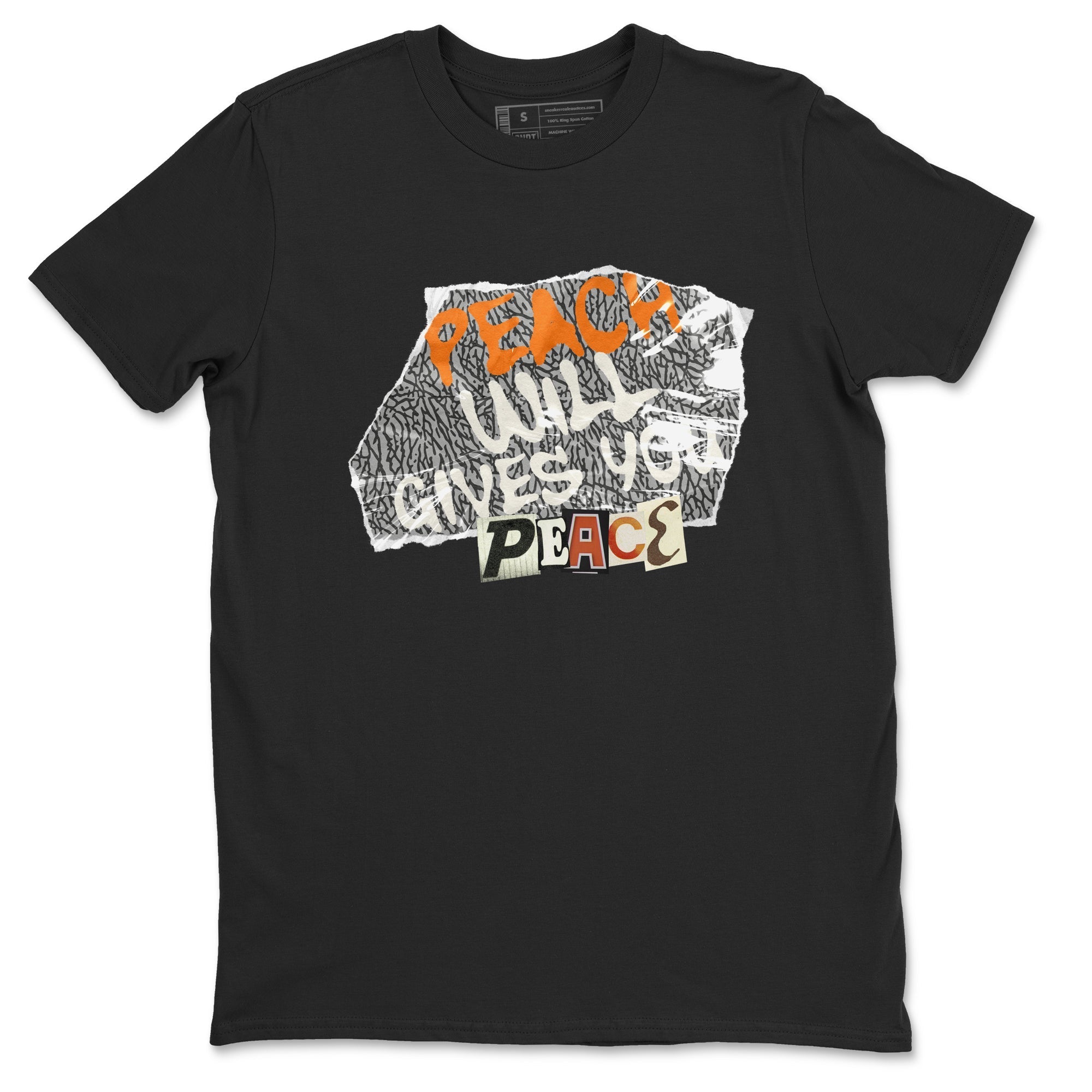 Peach Will Gives You Peace snkmatch Tees - Air Jordan 3 Georgia Peach