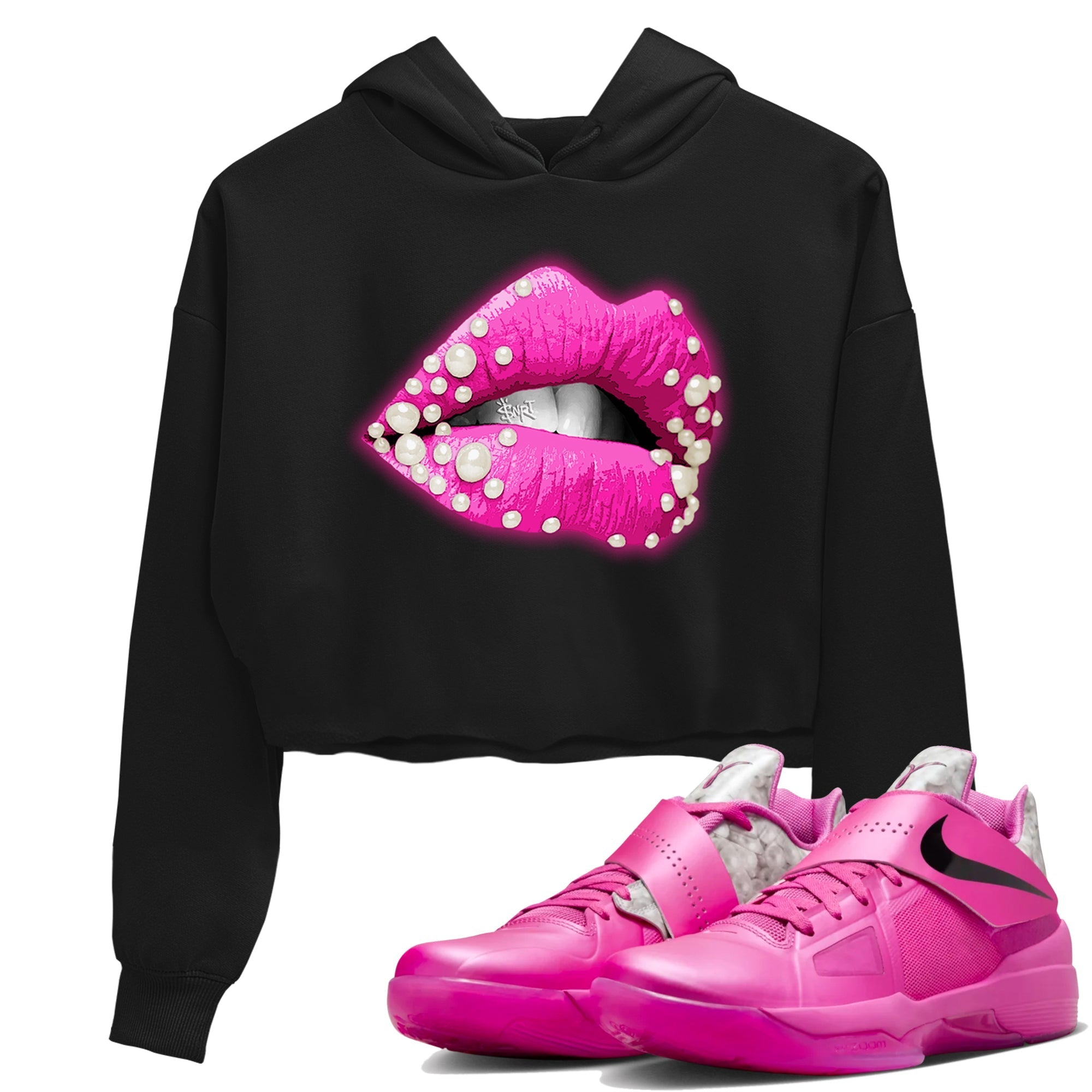 Pearl Lips snkmatch Women's Top - Nike KD 4 Aunt Pearl