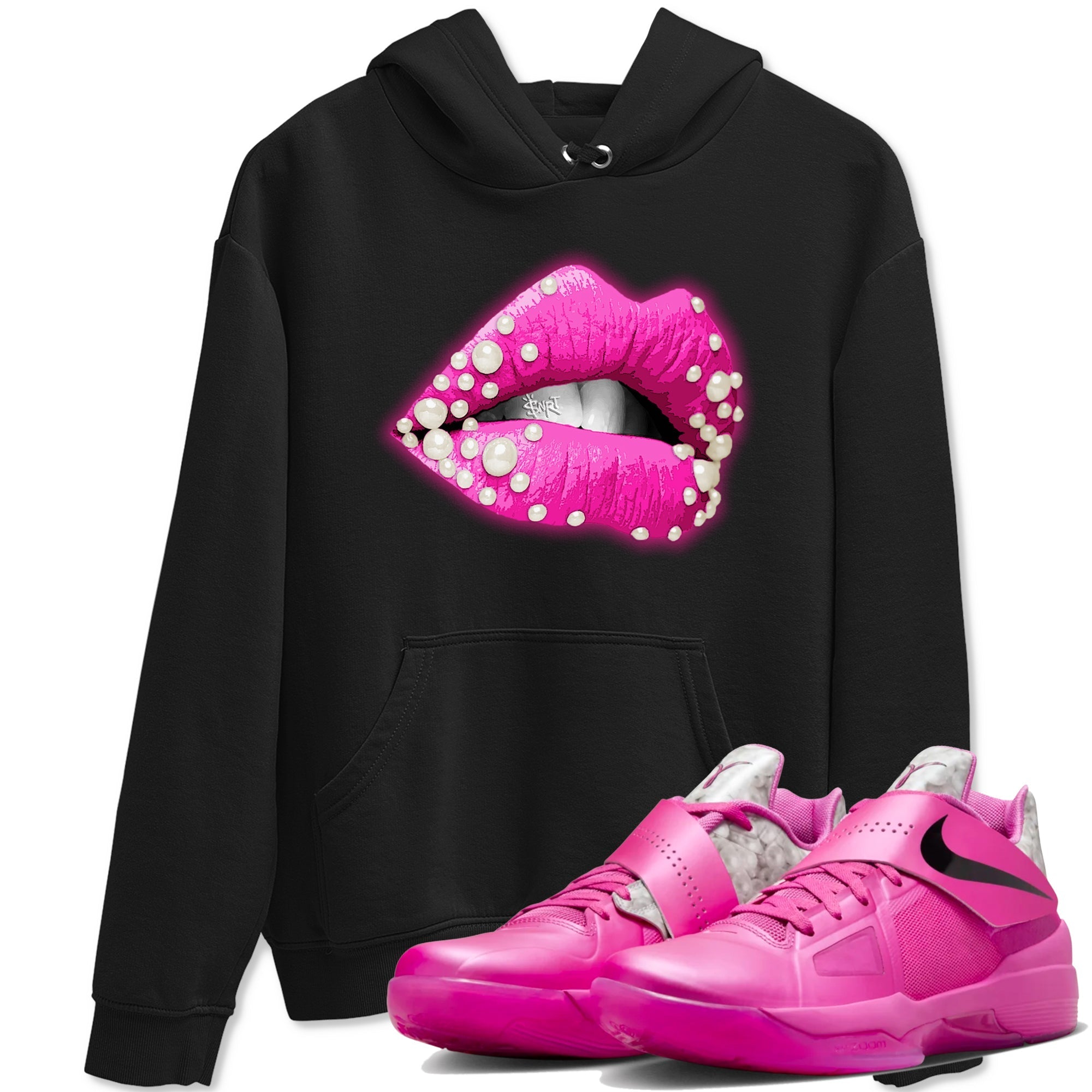Pearl Lips snkmatch Tees - Nike KD 4 Aunt Pearl