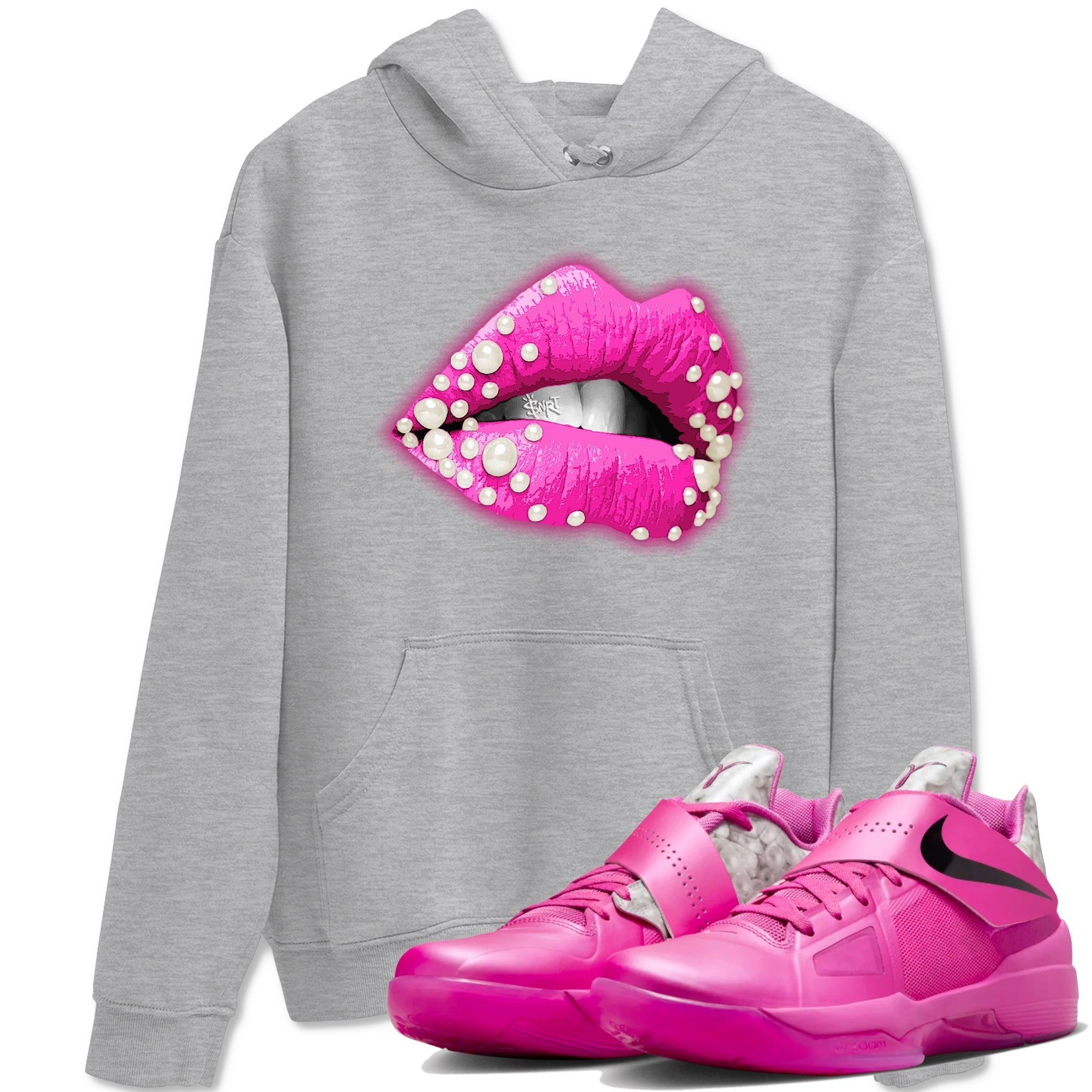 Pearl Lips snkmatch Tees - Nike KD 4 Aunt Pearl