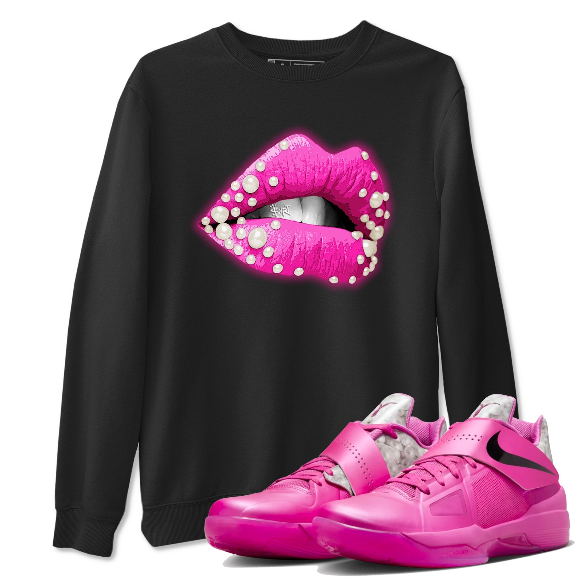 Pearl Lips snkmatch Tees - Nike KD 4 Aunt Pearl